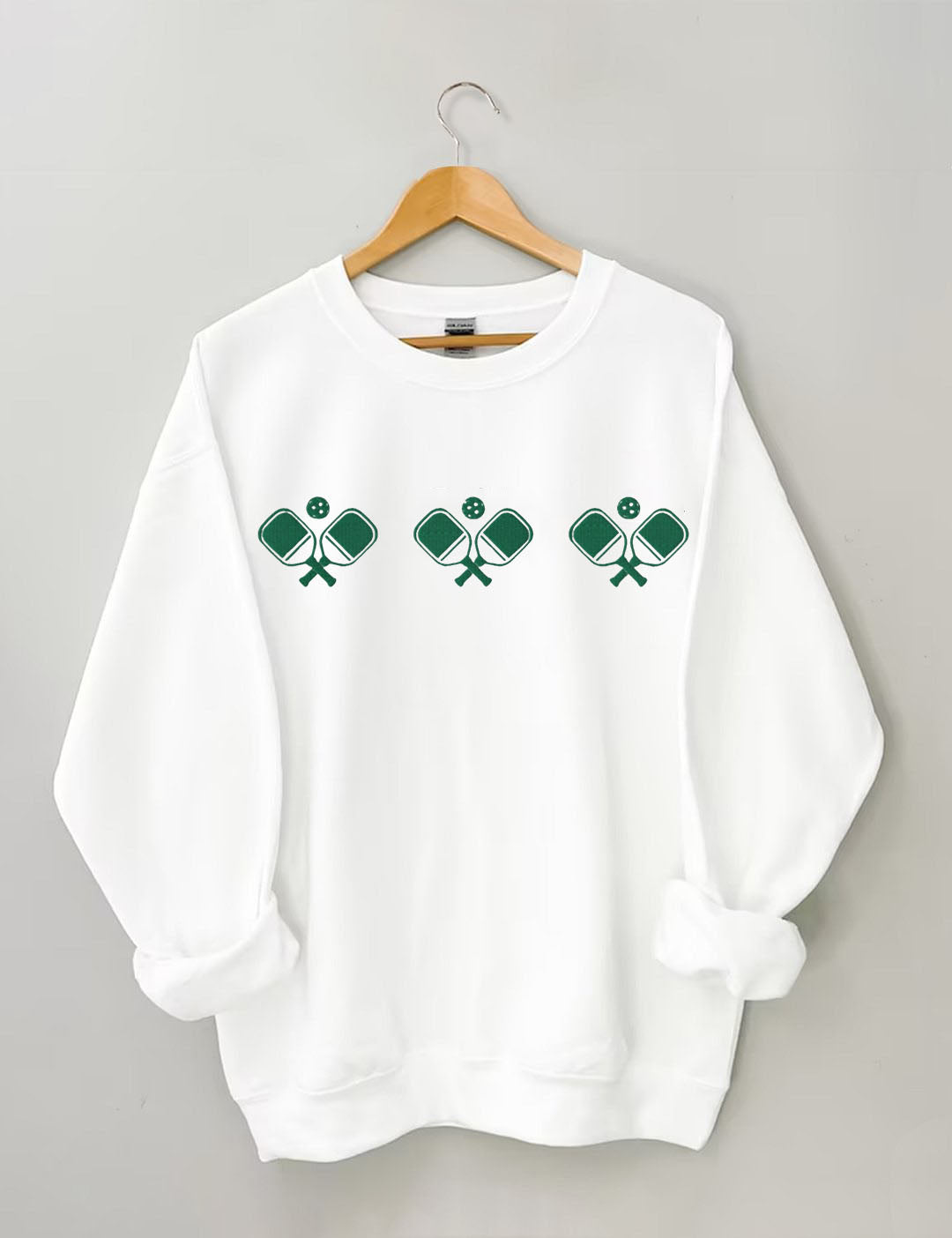 Pickleball Paddle and Balls Sweatshirt
