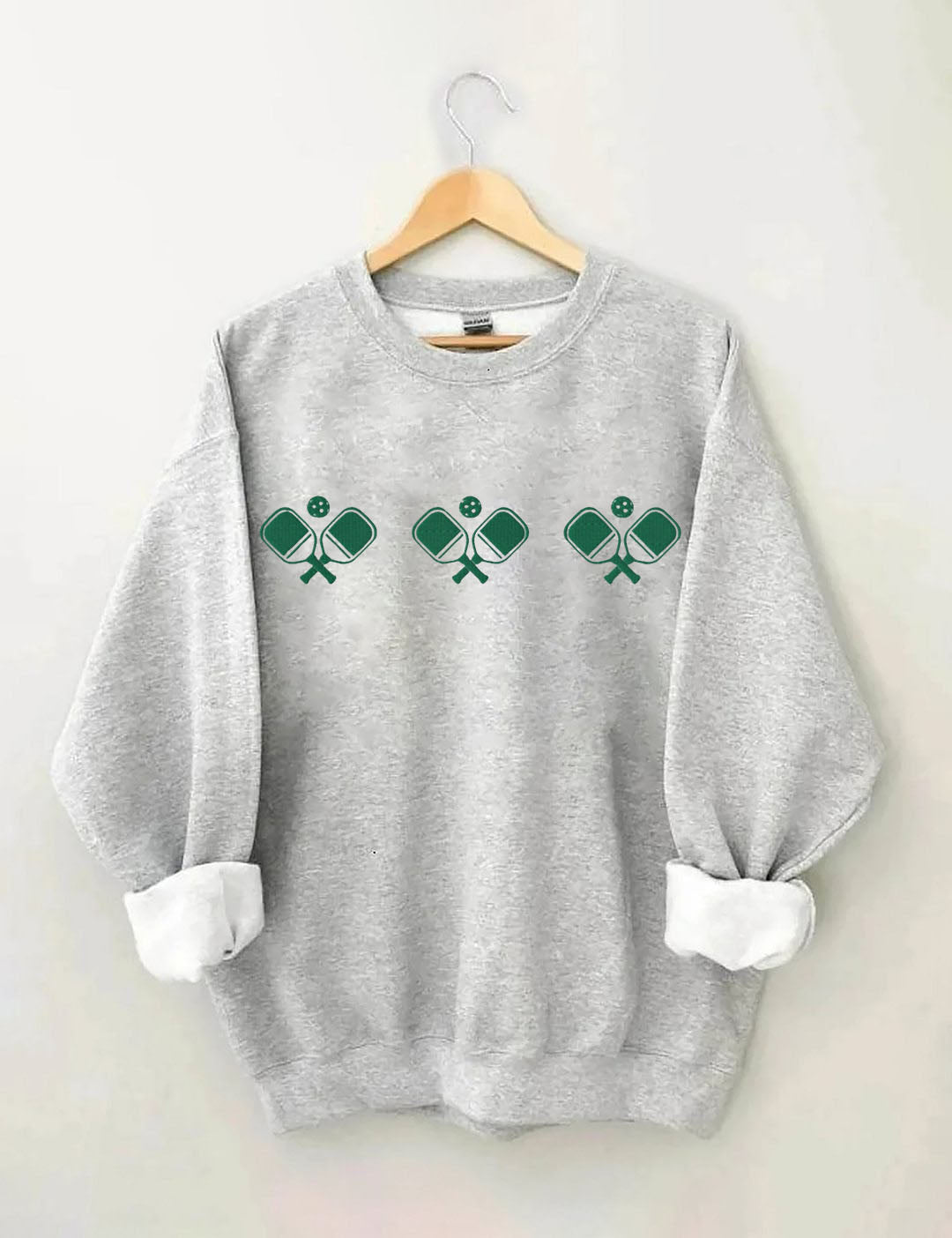Pickleball Paddle and Balls Sweatshirt