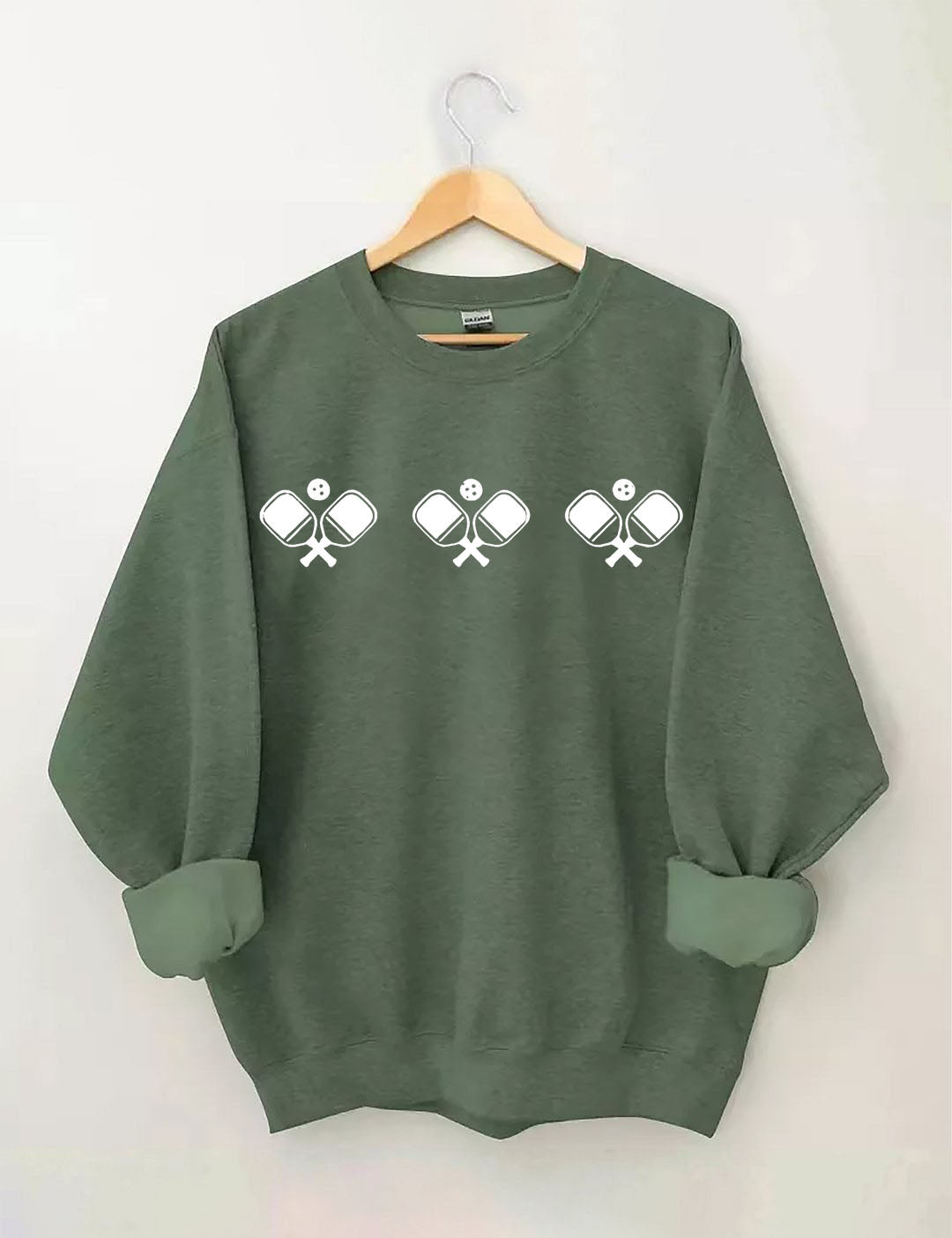 Pickleball Paddle and Balls Sweatshirt