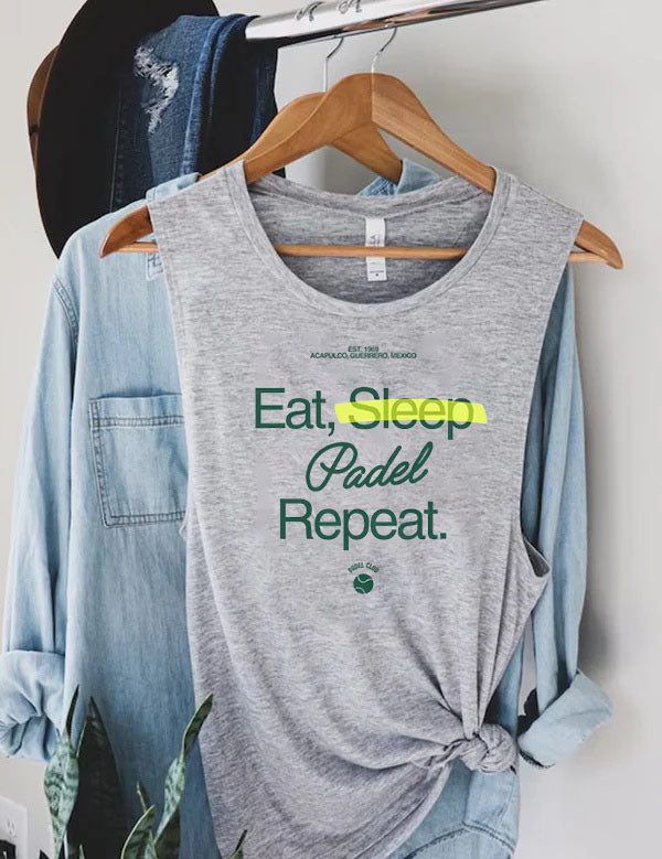 Eat, Sleep, Padel, Repeat Tank Top
