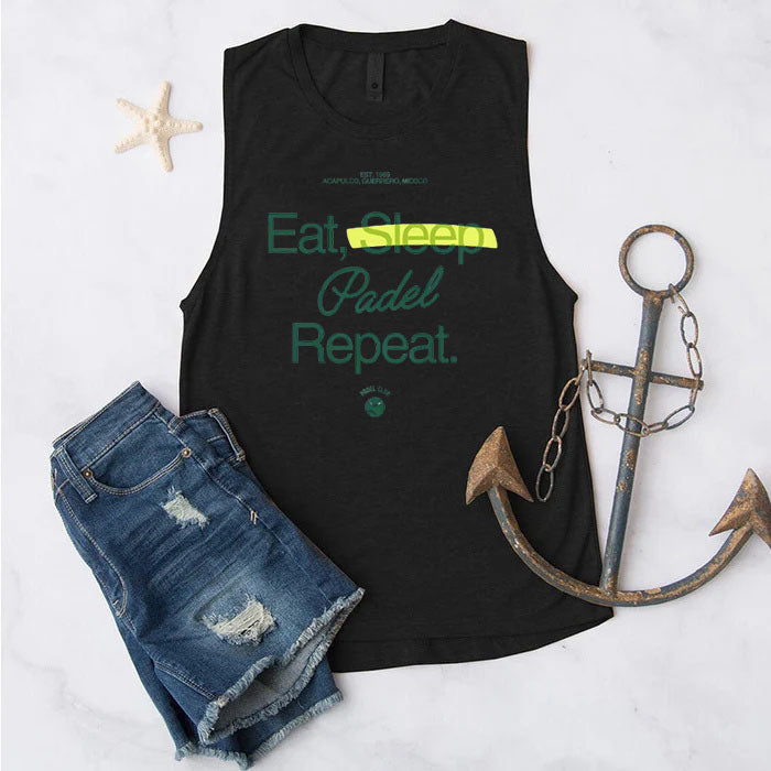 Eat, Sleep, Padel, Repeat Tank Top