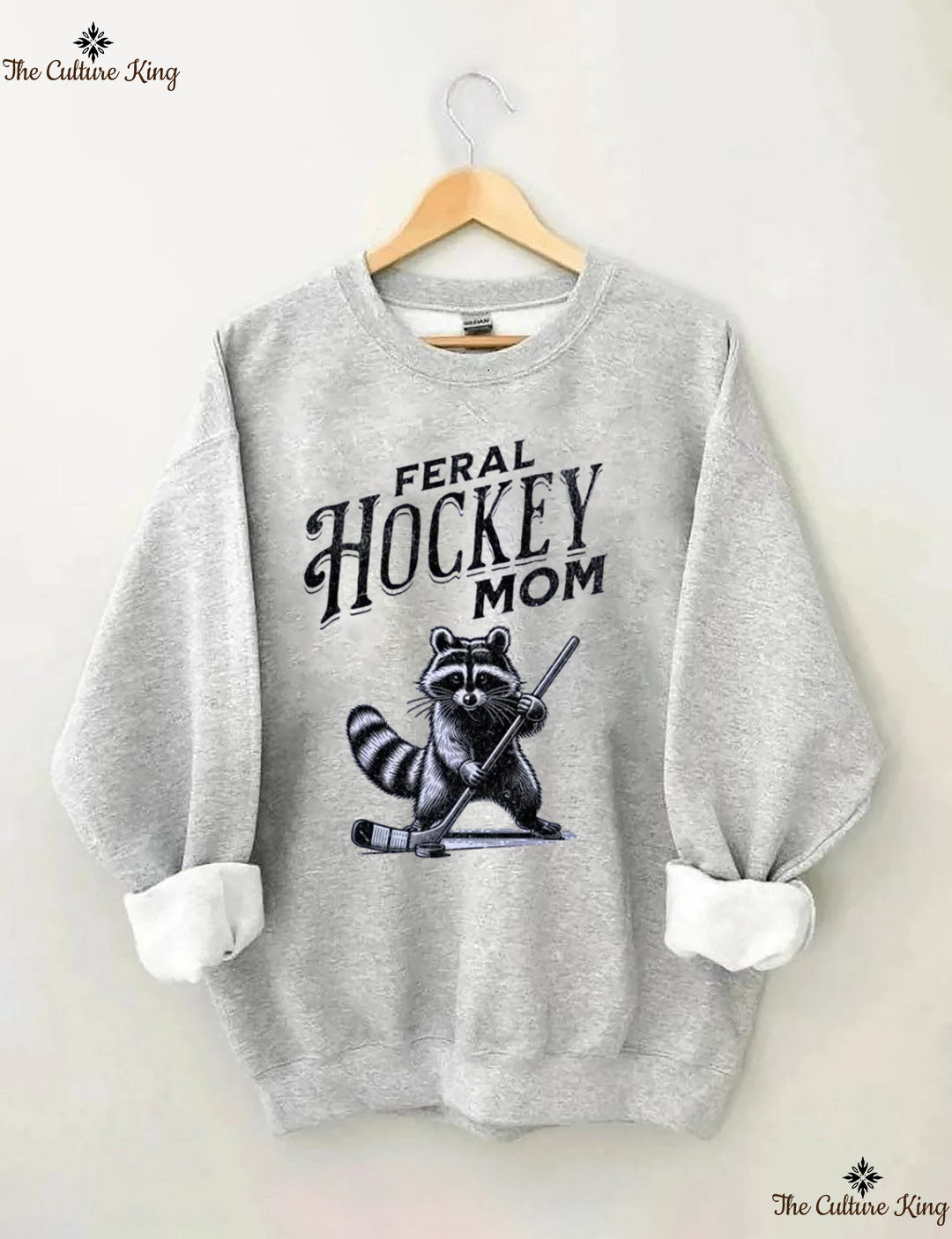 Feral Hockey Mom Sweatshirt