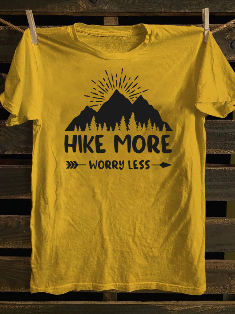 Hike More Worry Less T-Shirt