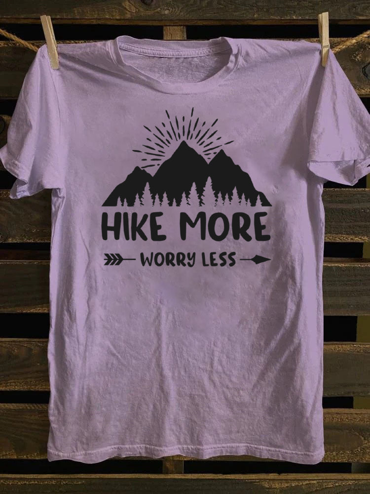 Hike More Worry Less T-Shirt
