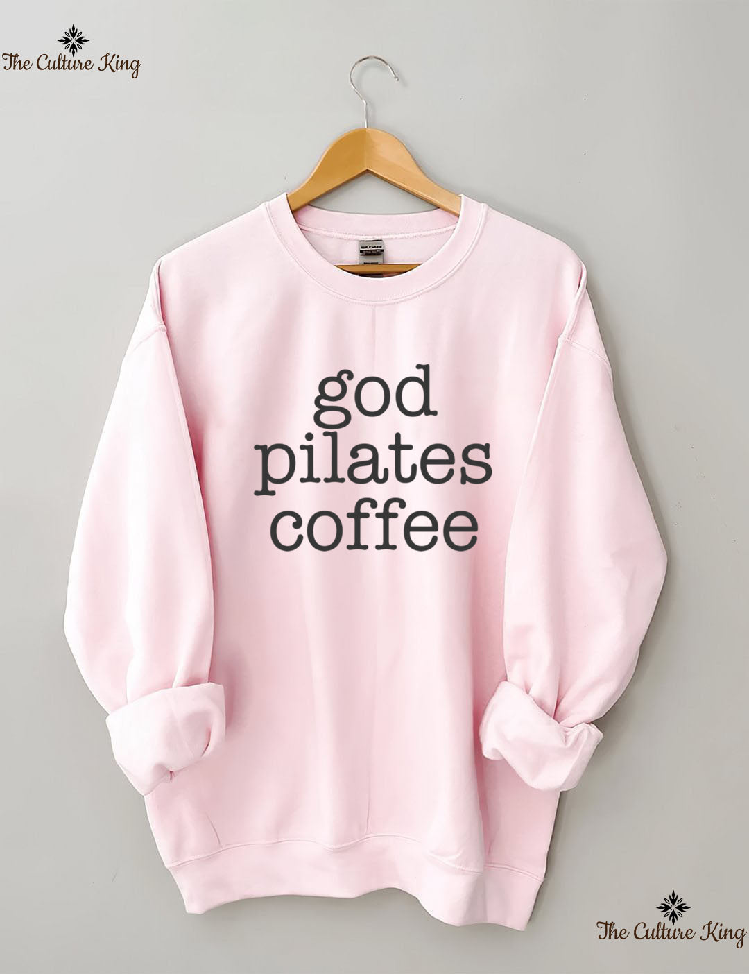 God coffee pilates Sweatshirt
