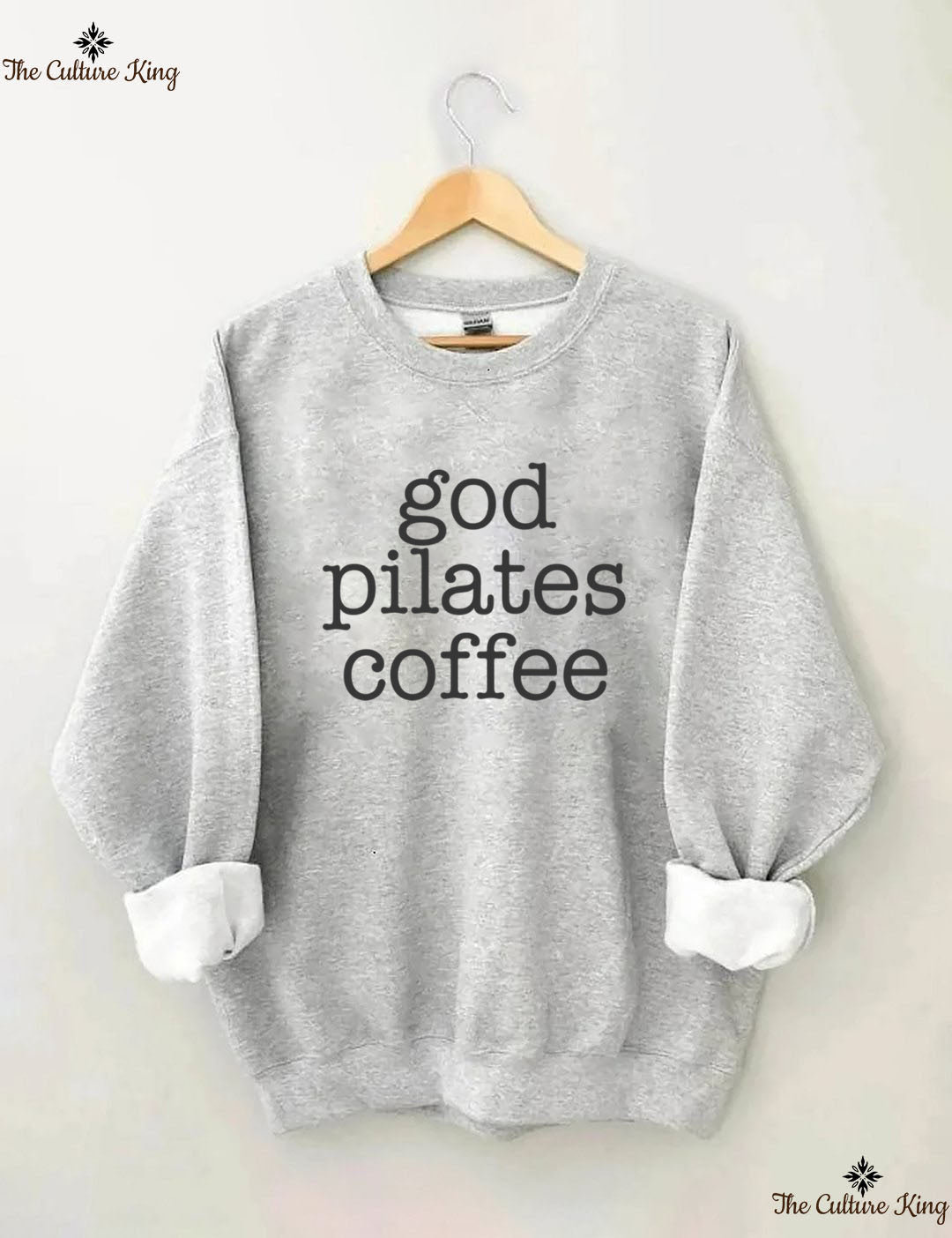 God coffee pilates Sweatshirt