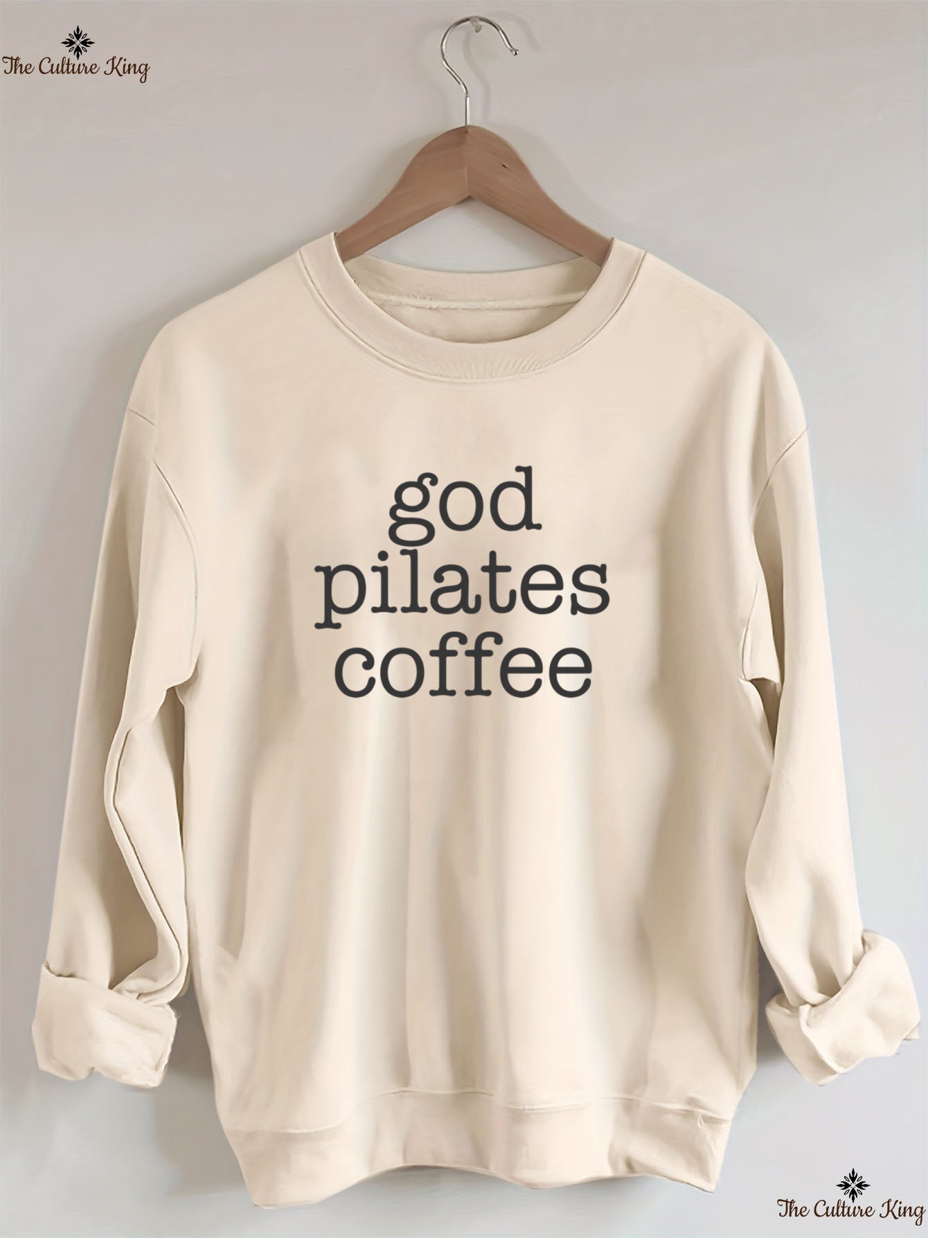 God coffee pilates Sweatshirt