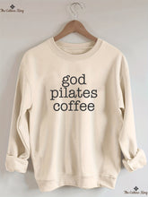 God coffee pilates Sweatshirt