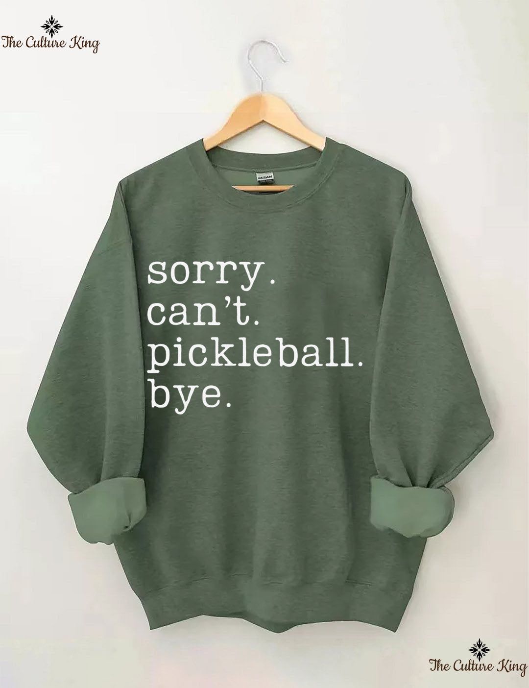 Sorry Can't Pickleball Bye Sweatshirt