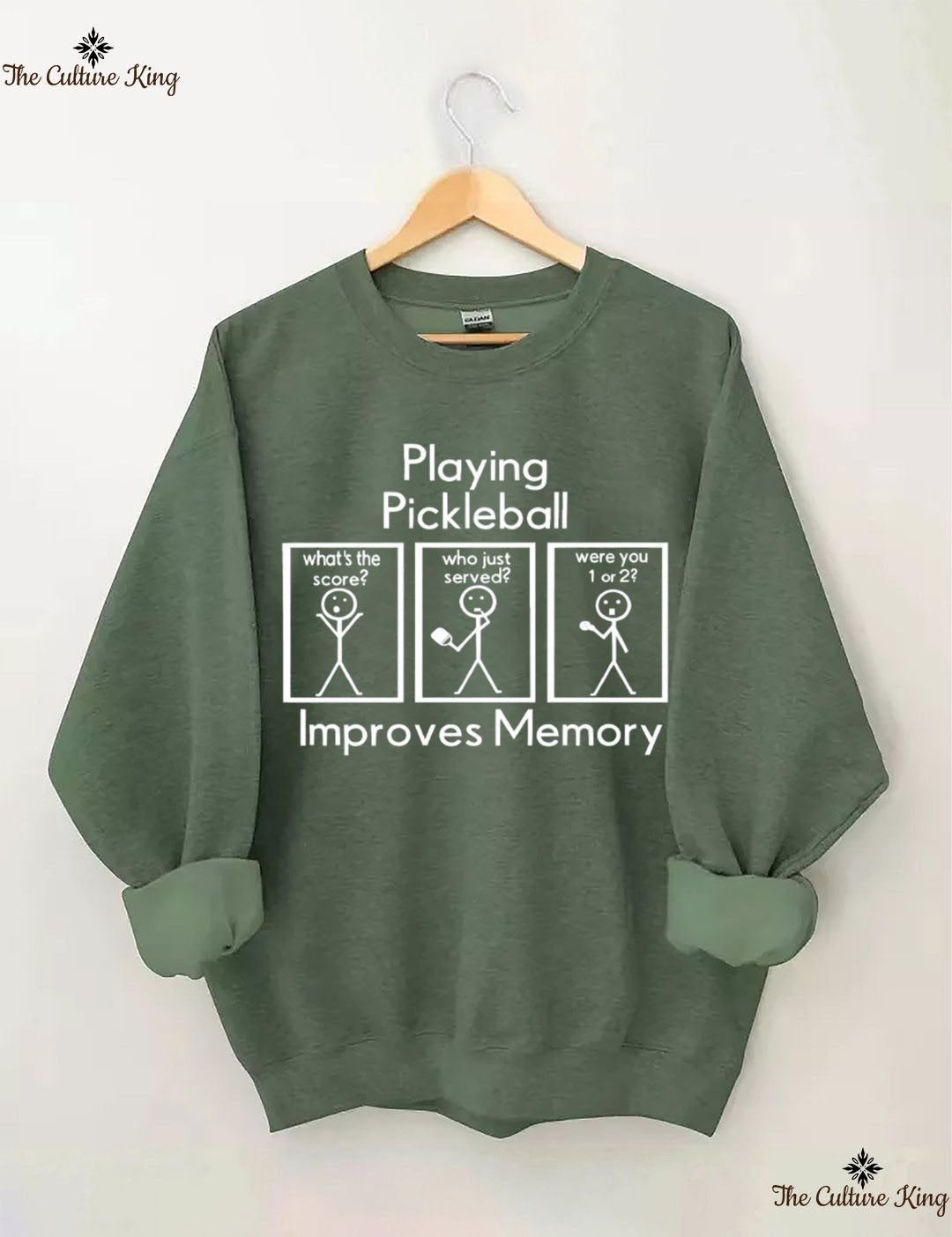 Playing Pickleball Improves Memory Sweatshirt