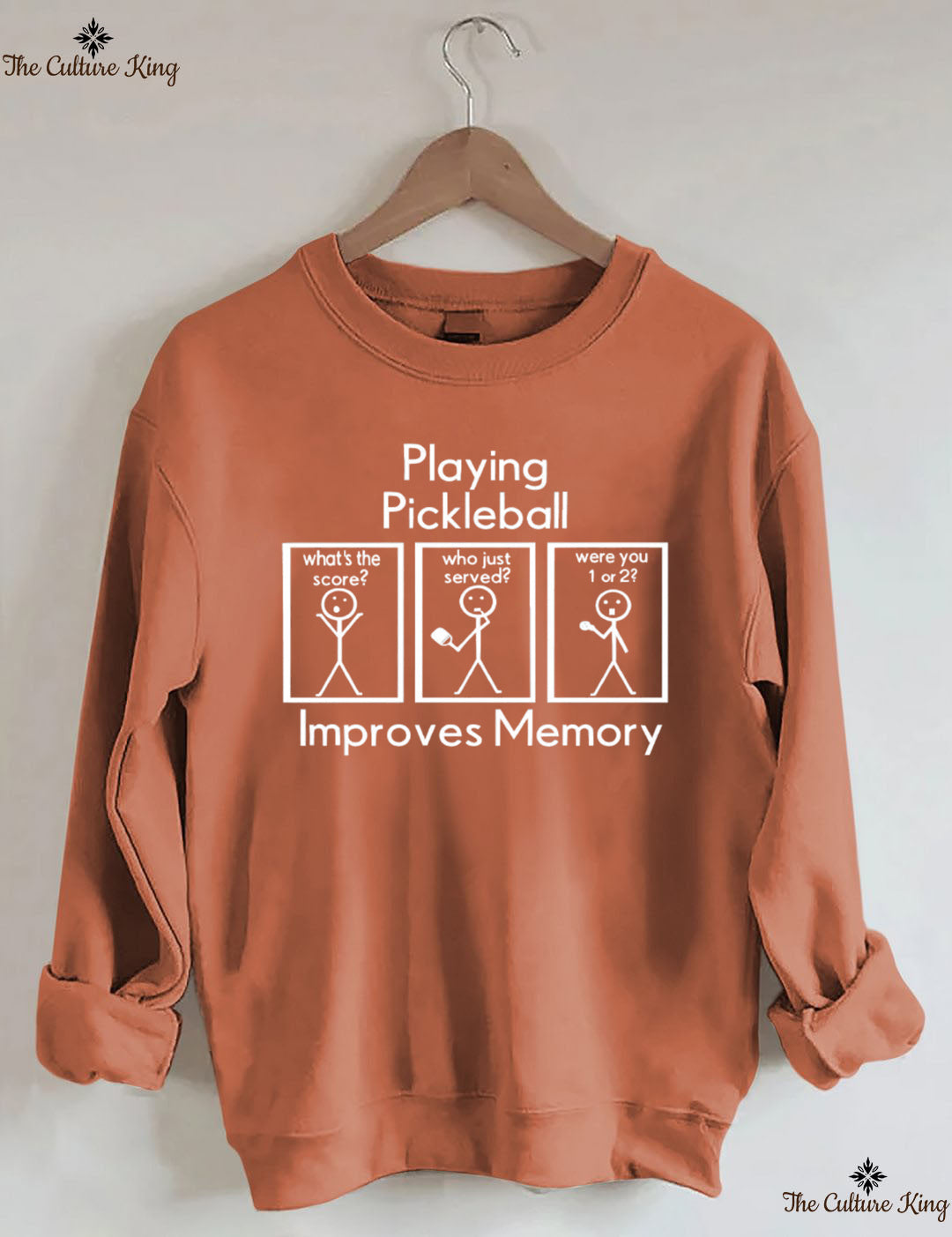 Playing Pickleball Improves Memory Sweatshirt