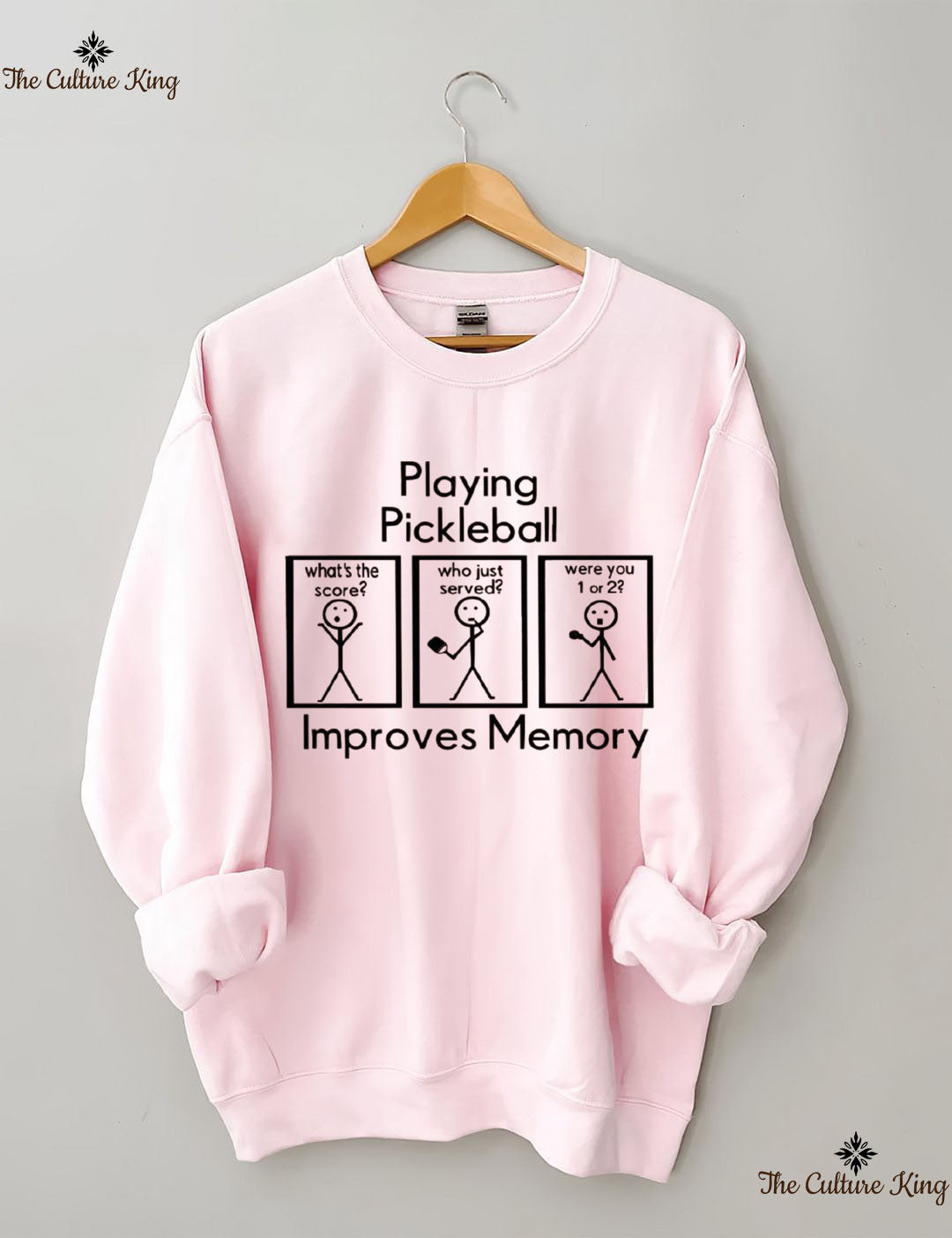 Playing Pickleball Improves Memory Sweatshirt