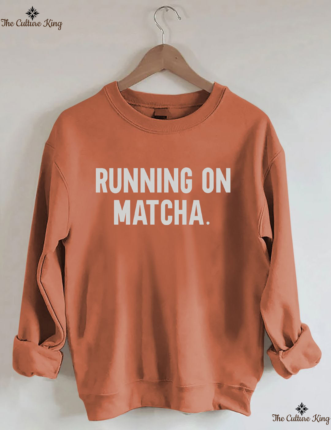Running On Matcha Sweatshirt