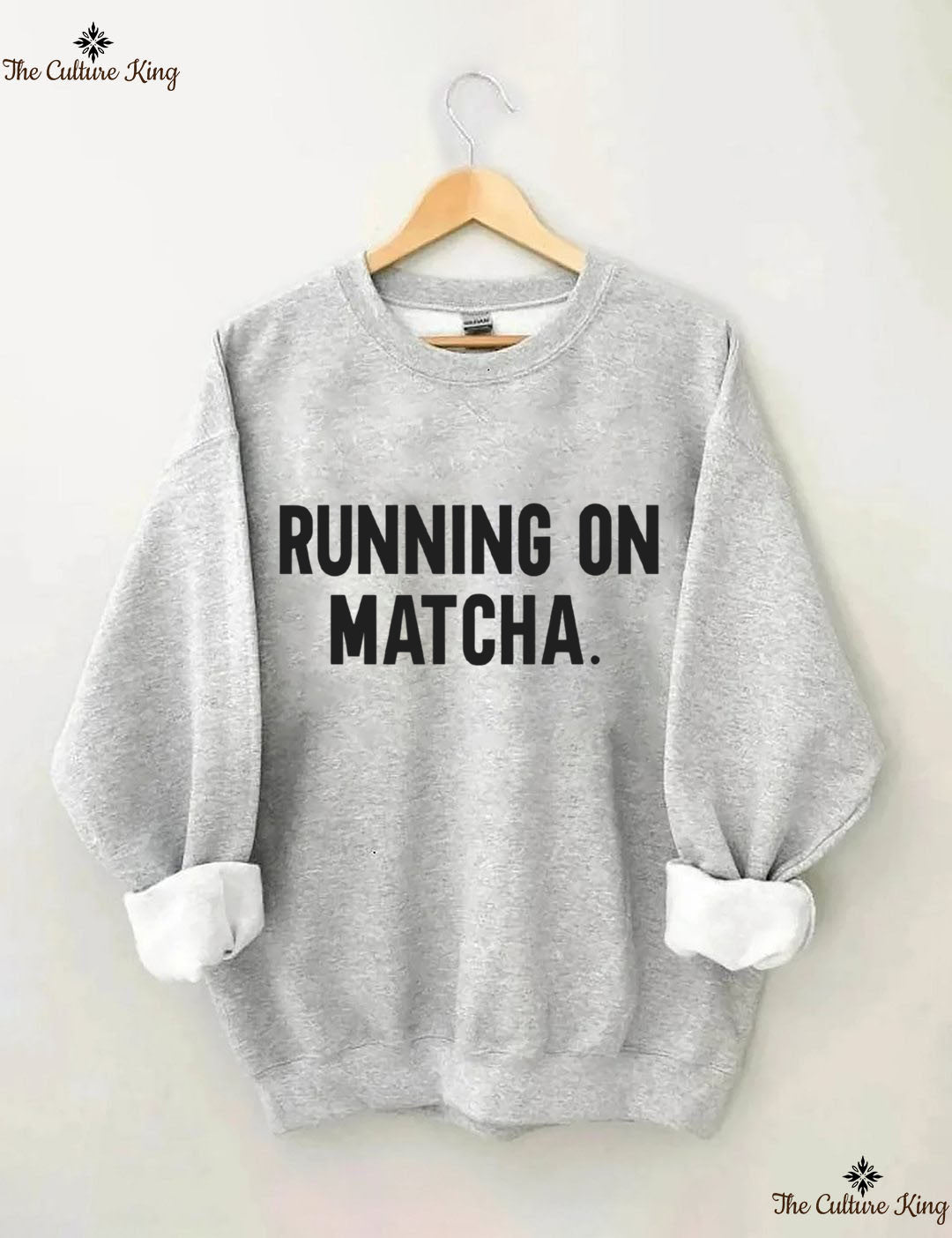 Running On Matcha Sweatshirt
