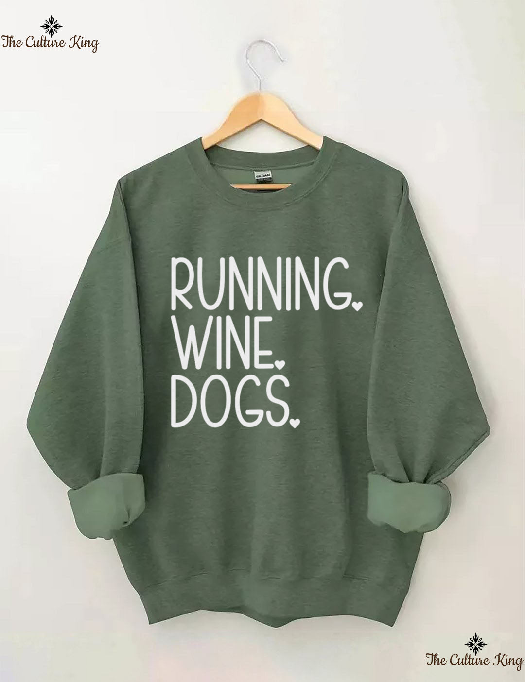 RUNNING. WINE. DOGS. Sweatshirt