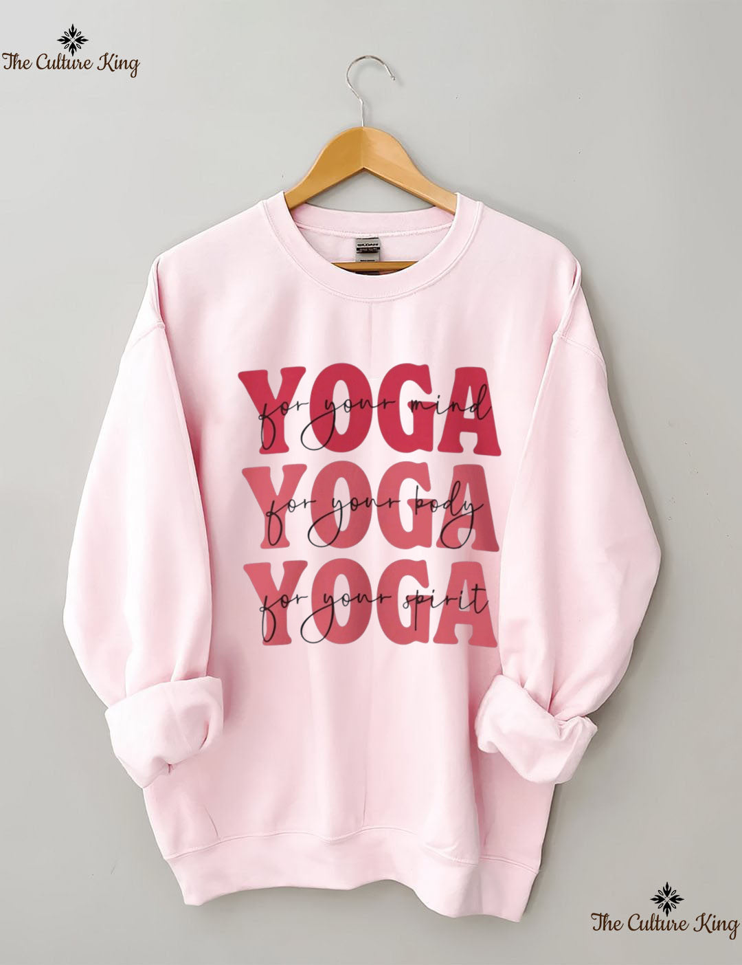 For Your Mind, For Your Body, For Your Spirit ,Yoga Sweatshirt
