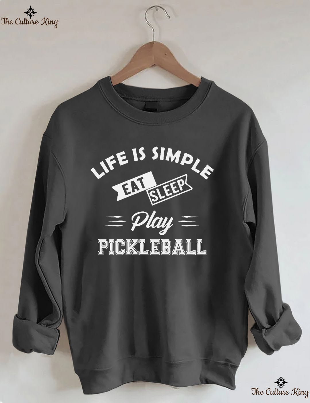Life is simple eat sleep play pickleball Sweatshirt