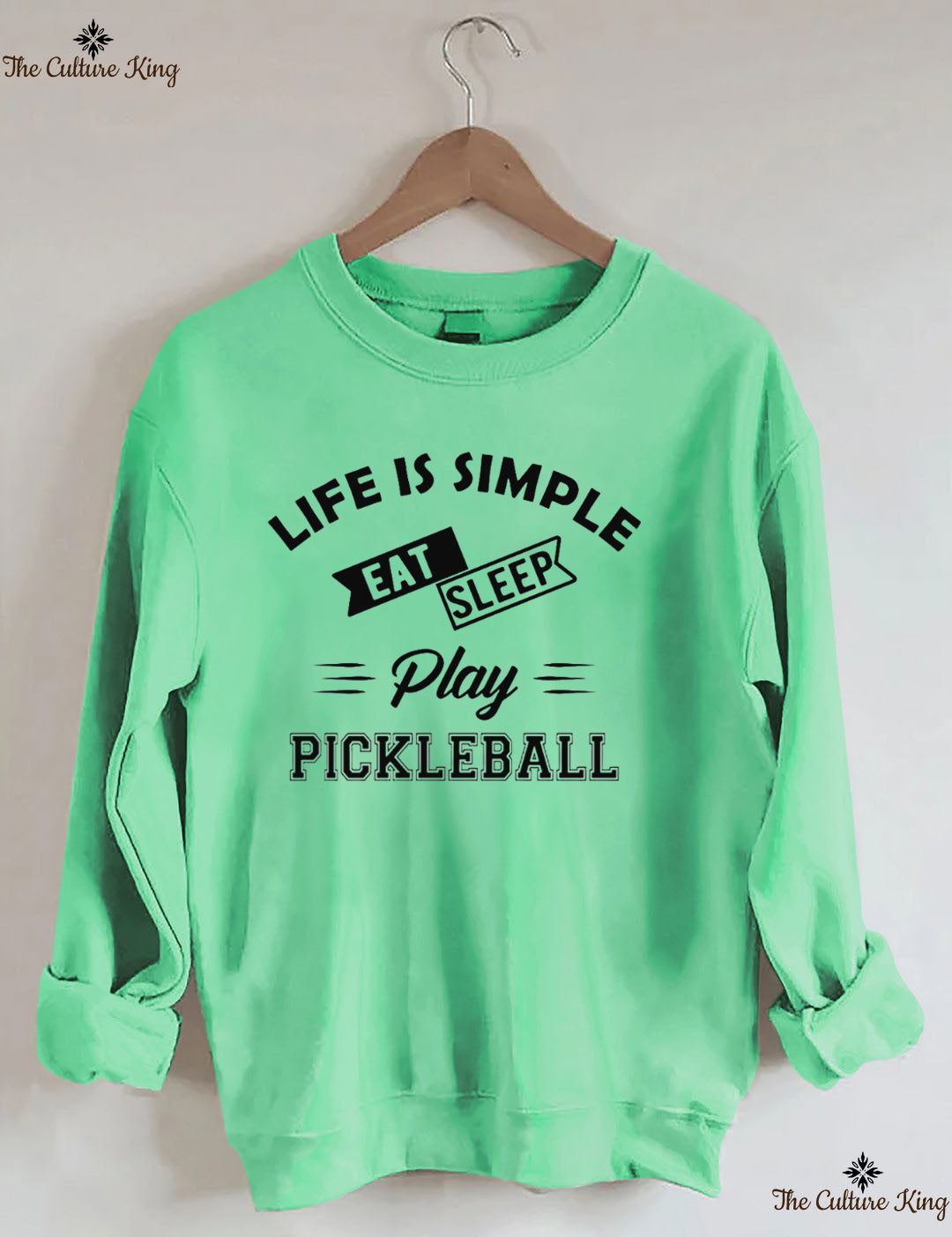 Life is simple eat sleep play pickleball Sweatshirt
