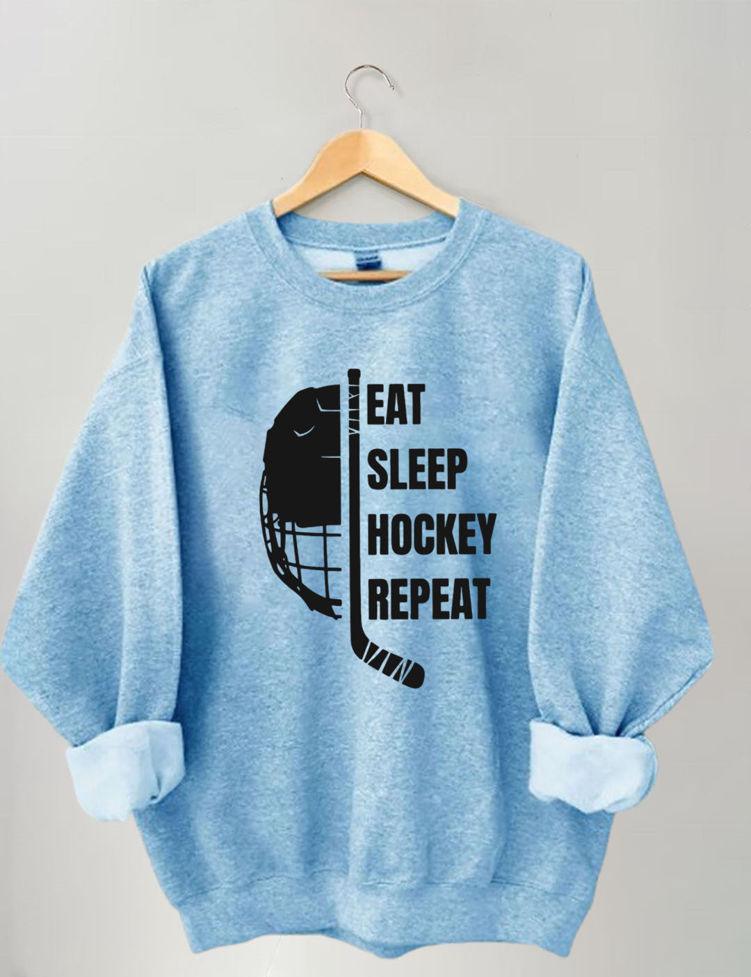 Eat Sleep Hockey Repeat Sweatshirt