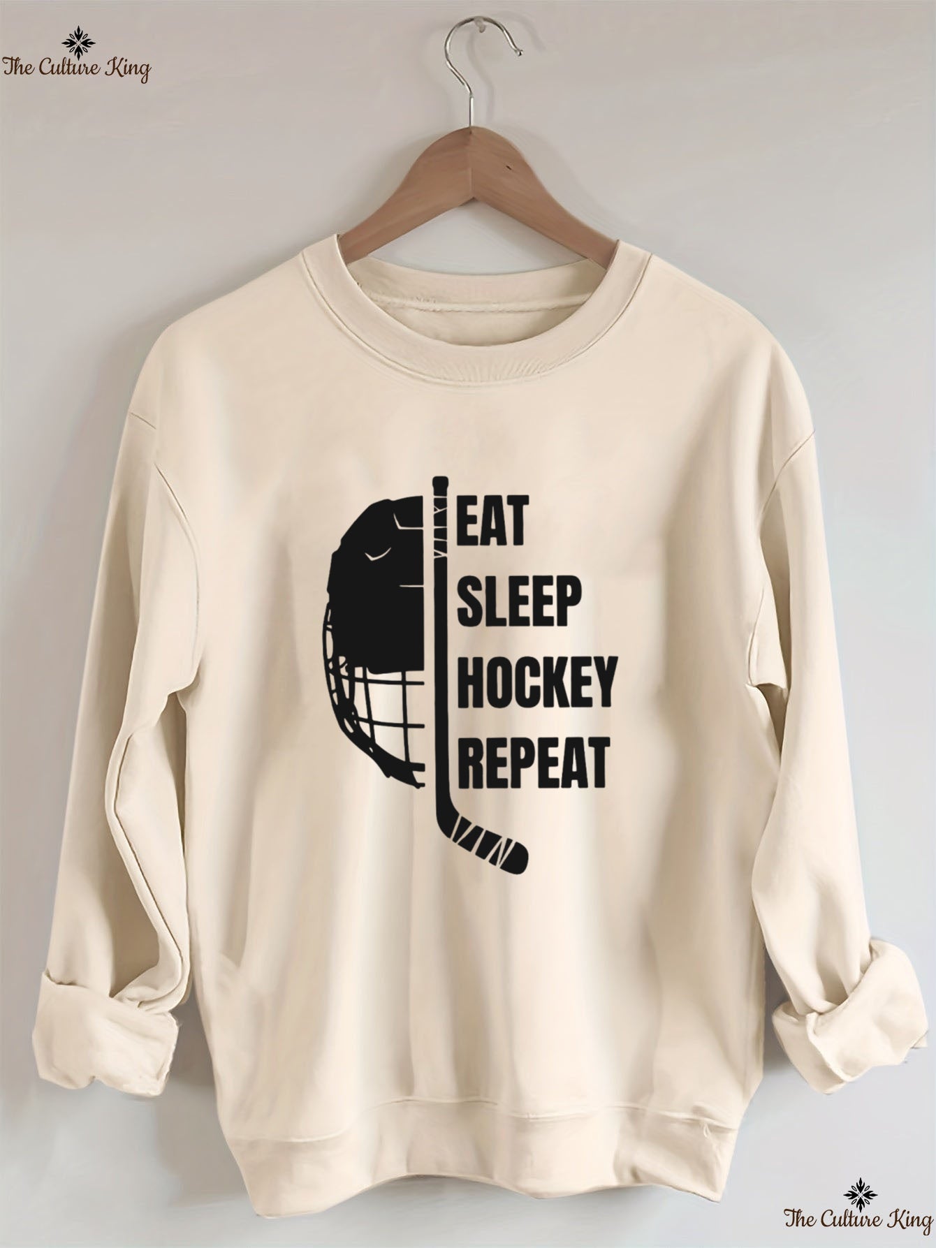 Eat Sleep Hockey Repeat Sweatshirt