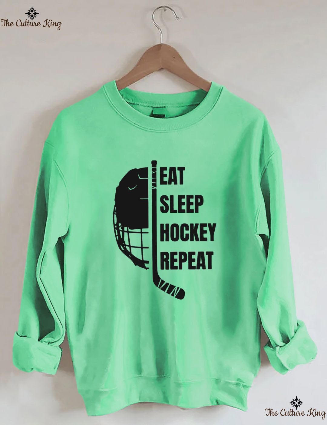 Eat Sleep Hockey Repeat Sweatshirt