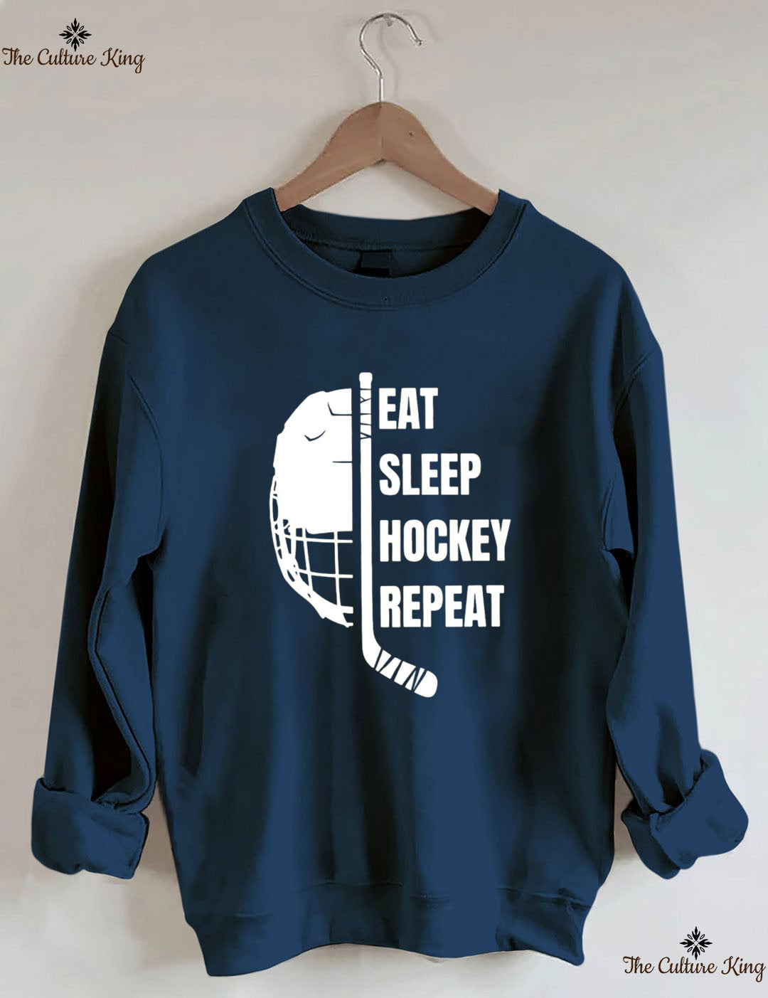 Eat Sleep Hockey Repeat Sweatshirt