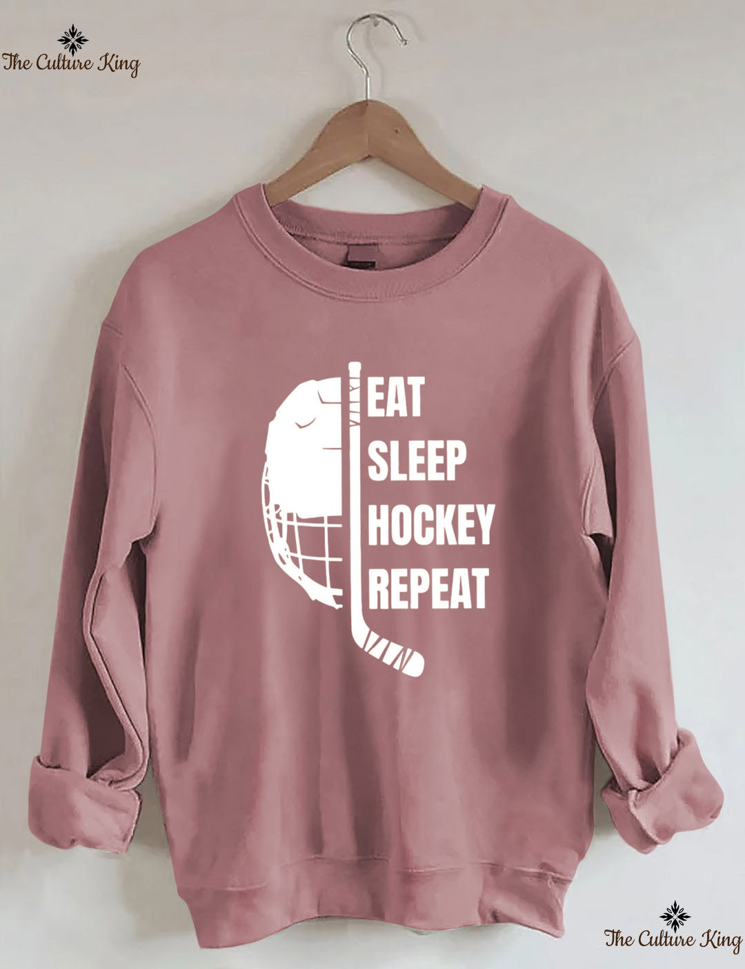 Eat Sleep Hockey Repeat Sweatshirt