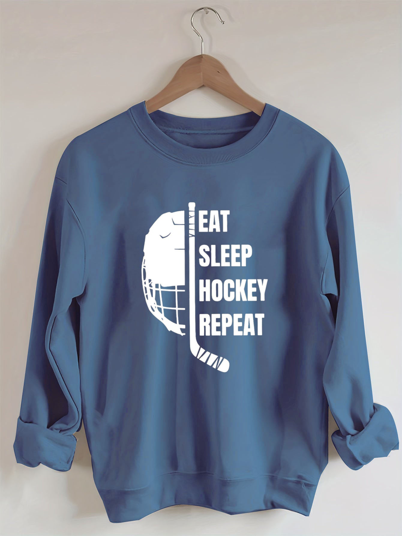 Eat Sleep Hockey Repeat Sweatshirt