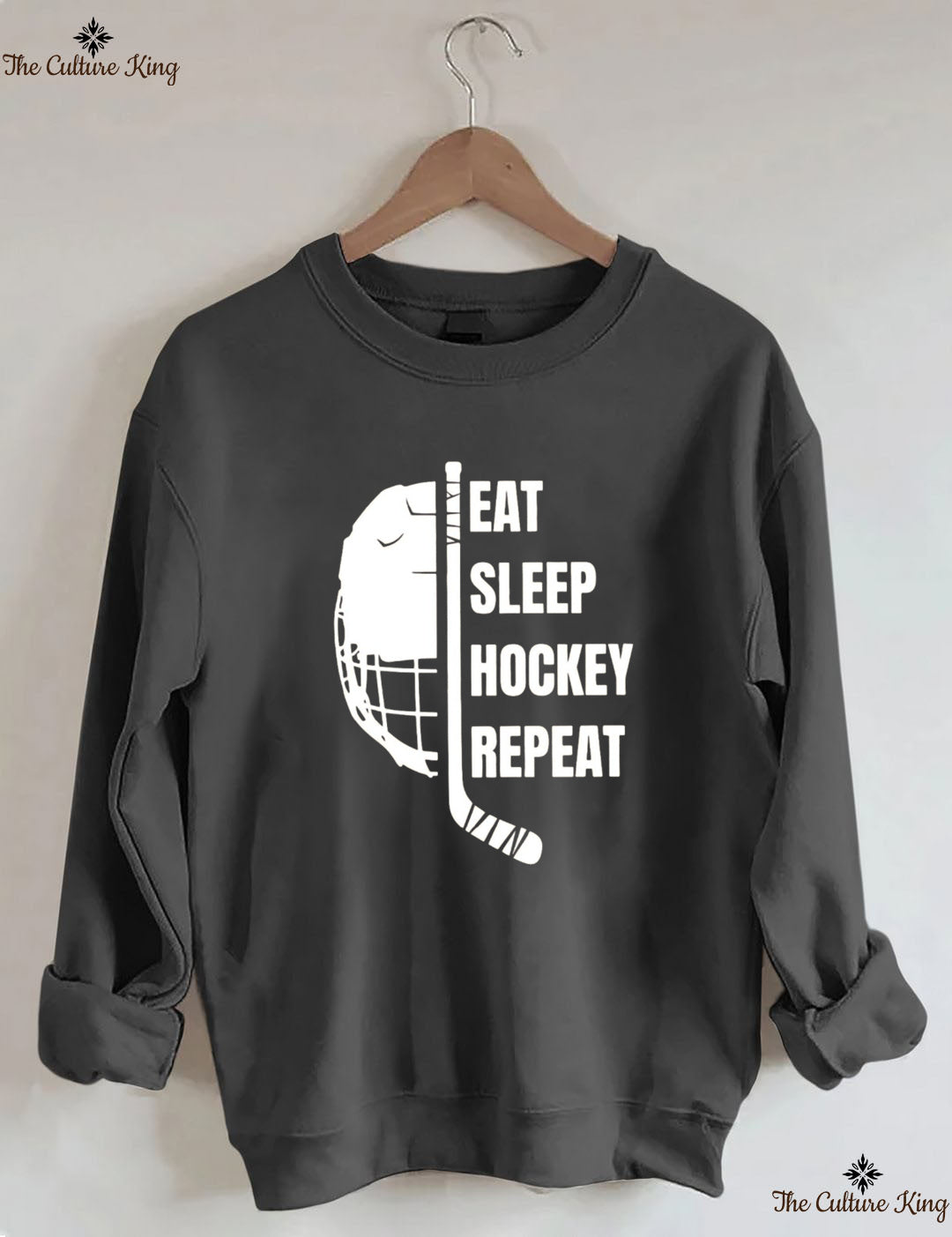Eat Sleep Hockey Repeat Sweatshirt
