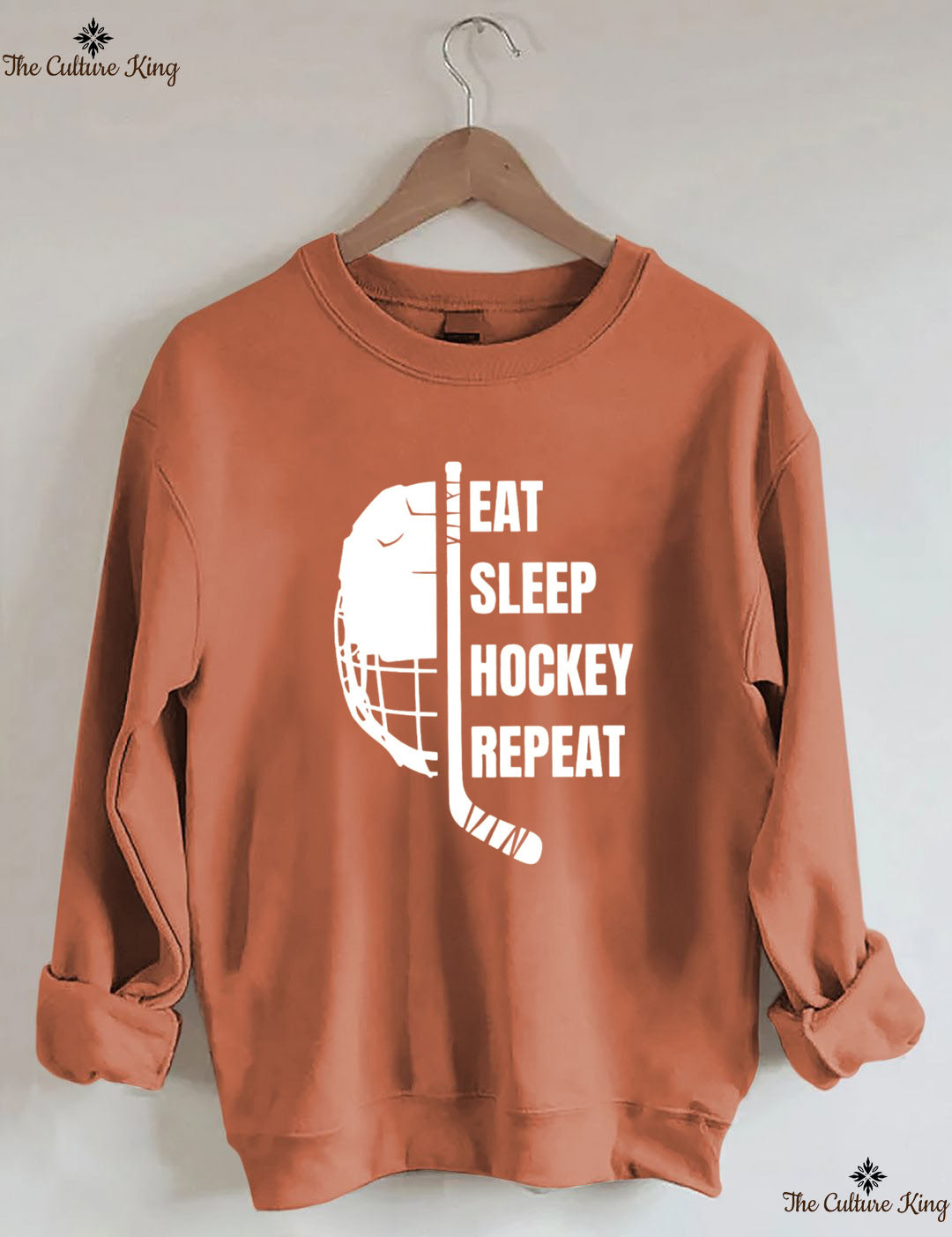 Eat Sleep Hockey Repeat Sweatshirt