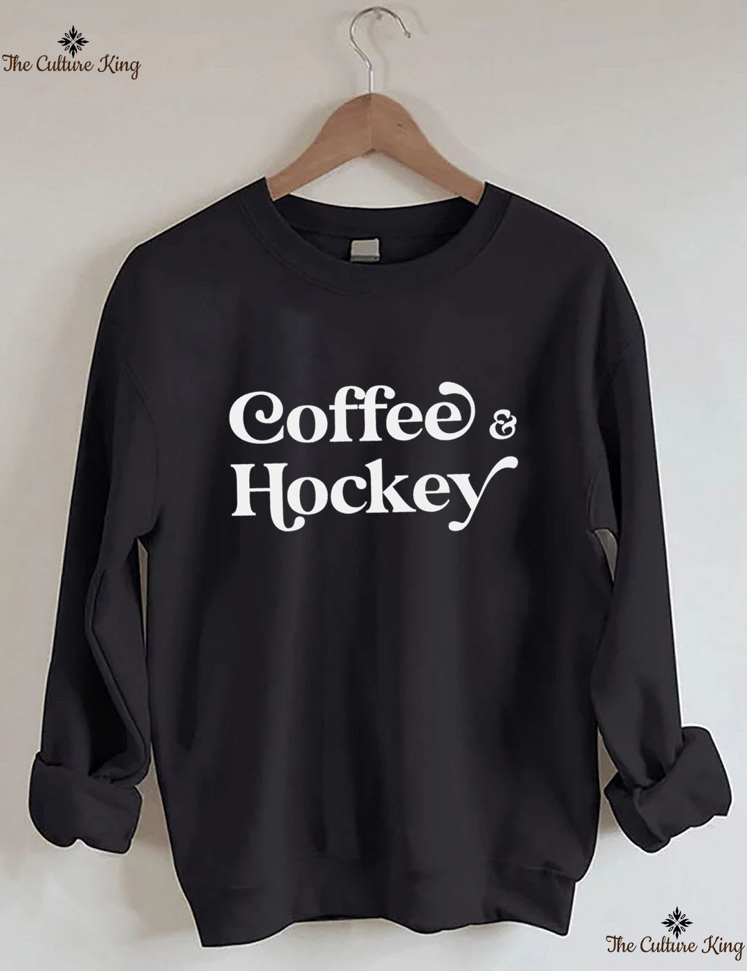 Coffee and Hockey  Sweatshirt