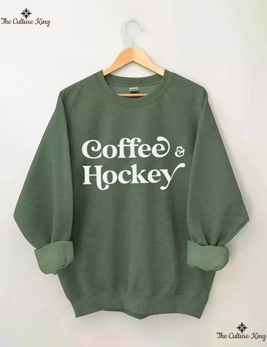 Coffee and Hockey  Sweatshirt
