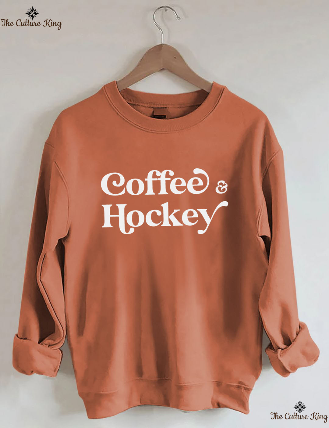 Coffee and Hockey  Sweatshirt