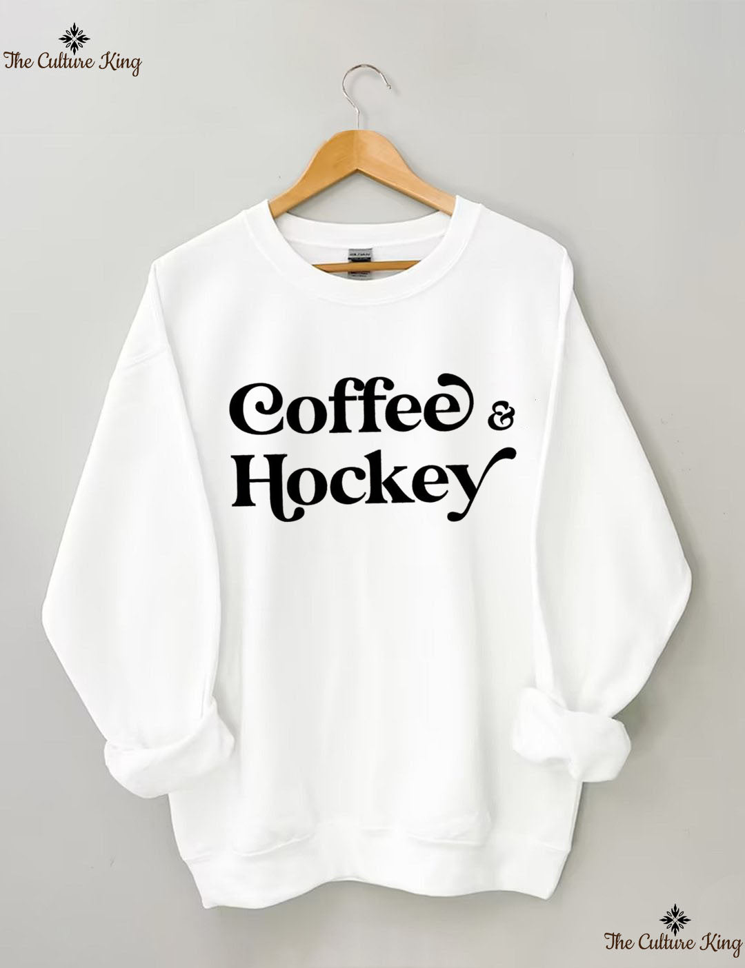 Coffee and Hockey  Sweatshirt