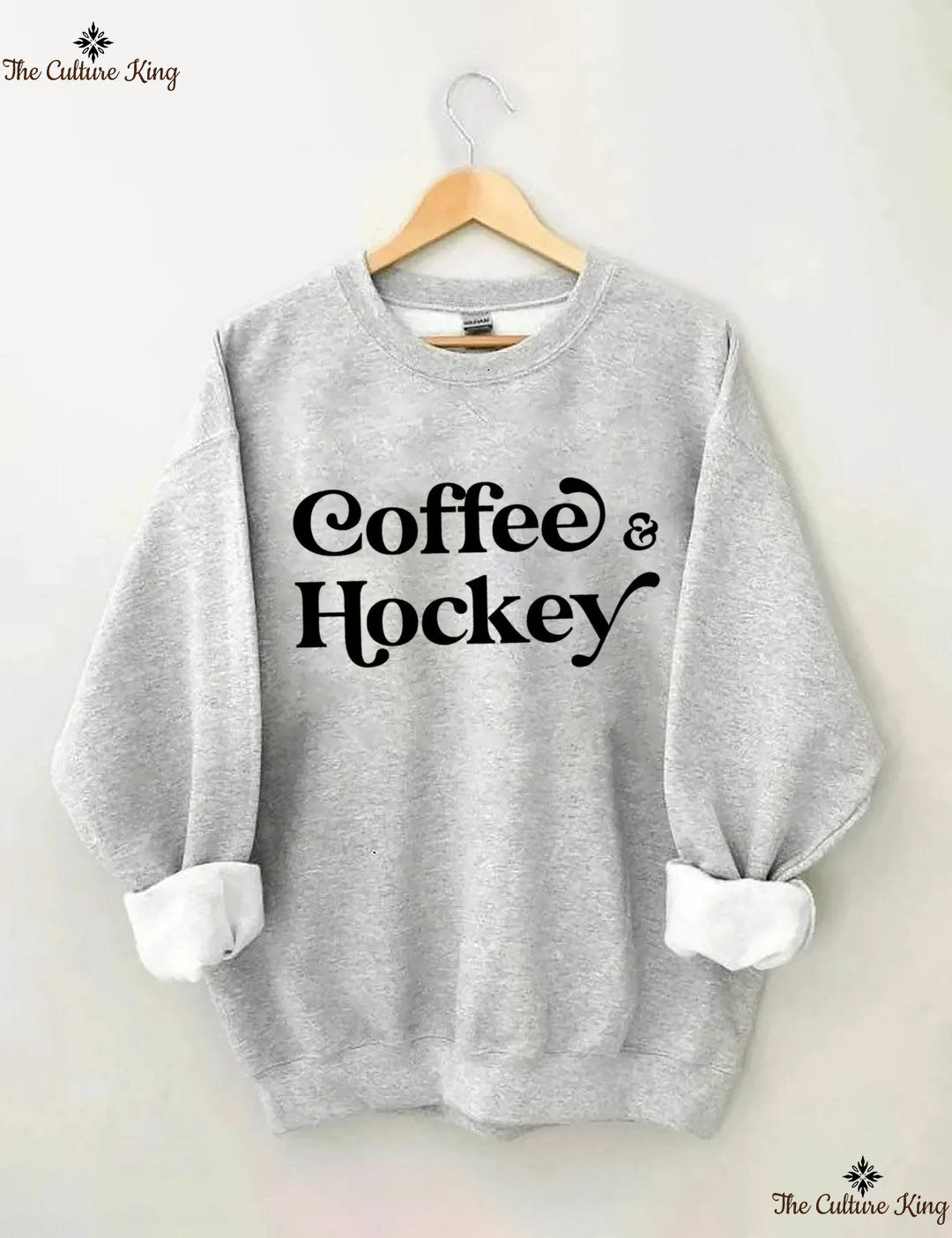 Coffee and Hockey  Sweatshirt
