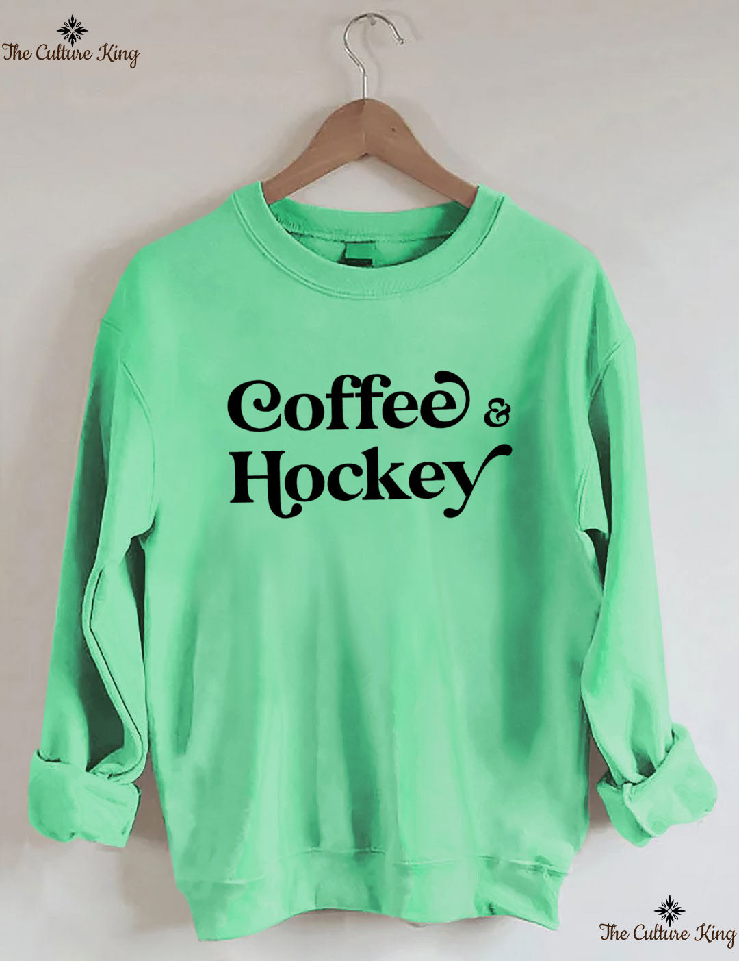 Coffee and Hockey  Sweatshirt
