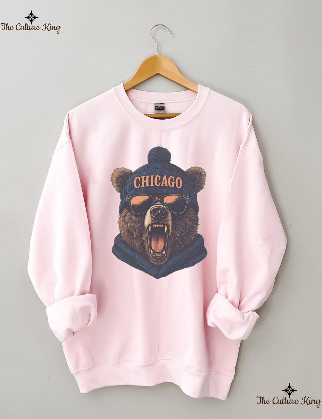 Retro Chicago Mascot Game Day Sweatshirt