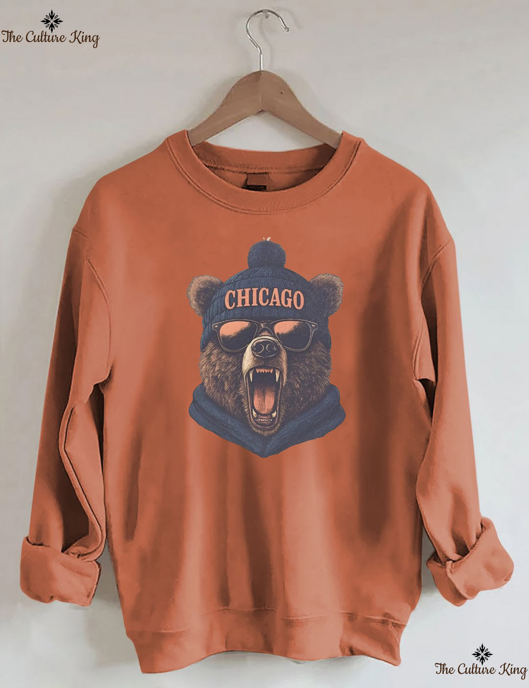 Retro Chicago Mascot Game Day Sweatshirt
