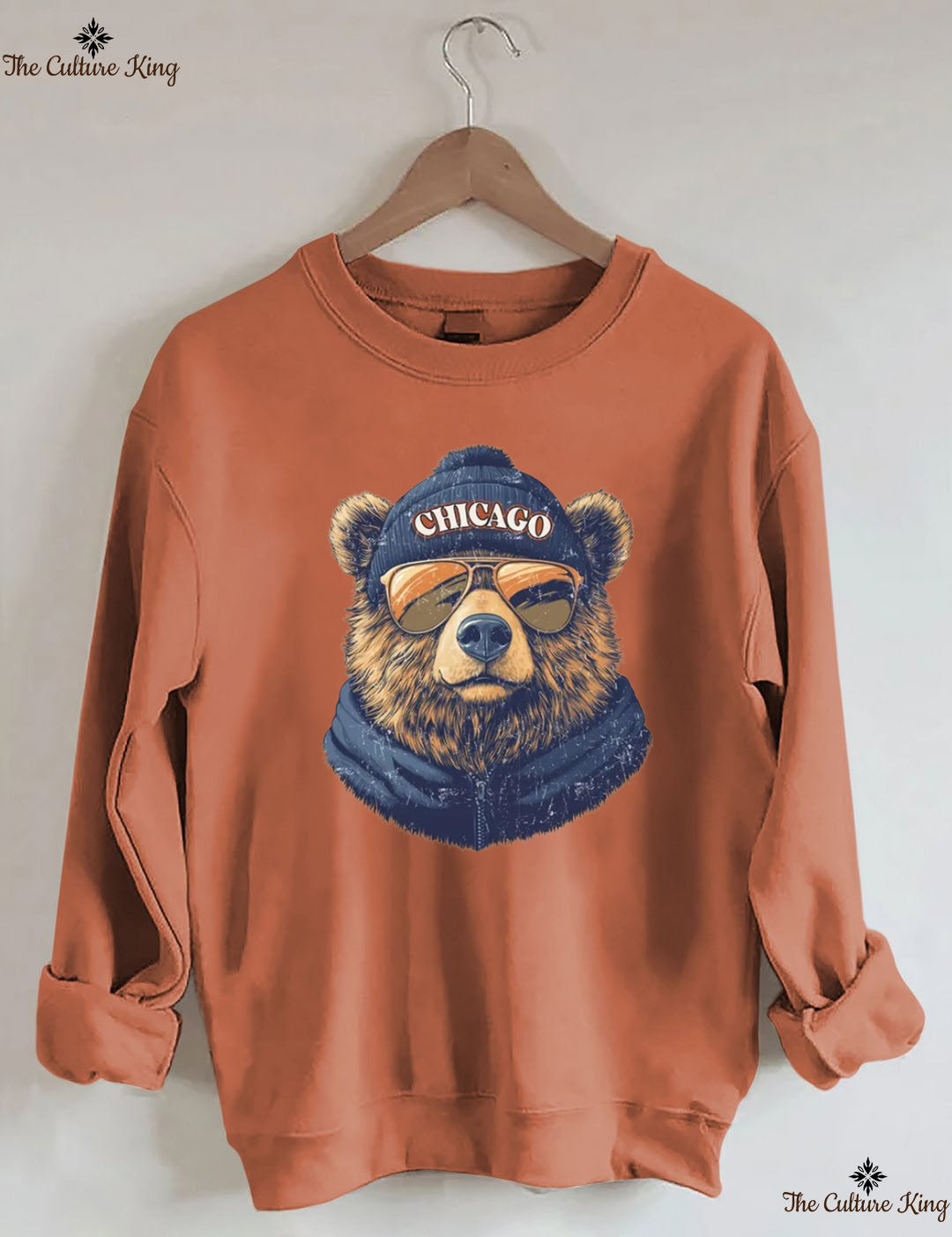 Retro Chicago Mascot Game Day Sweatshirt