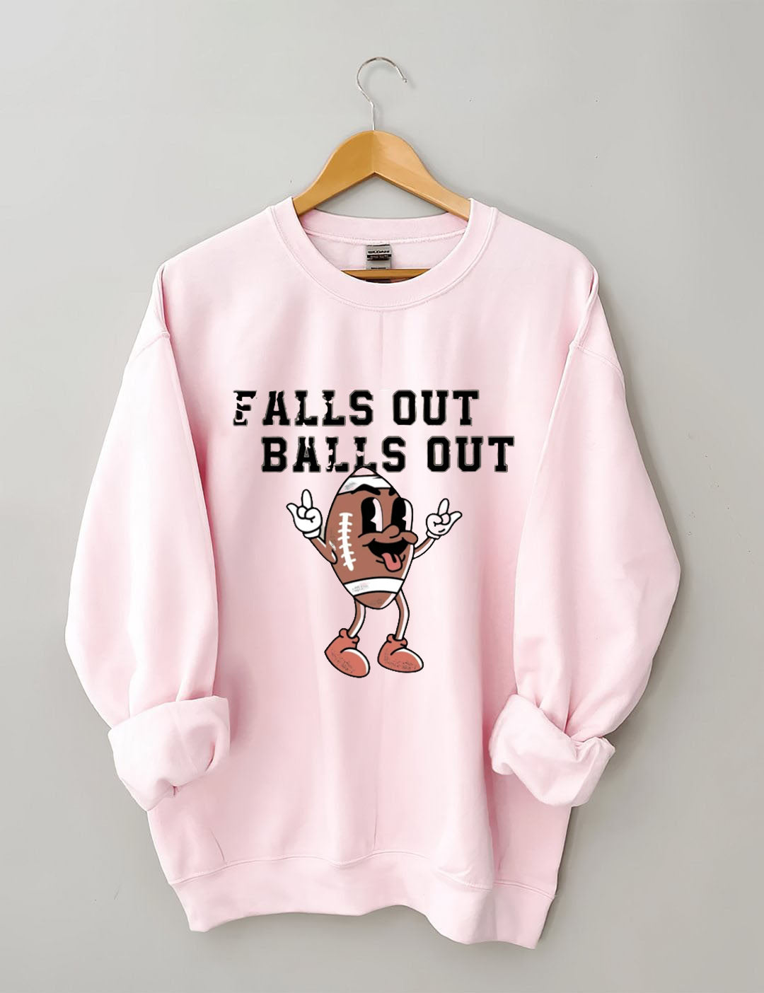 Falls Out Balls Out, Football Season Sweatshirt