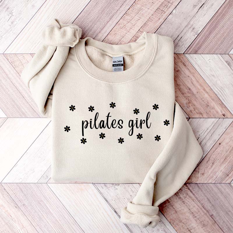Comfort Colors Pilates Girl Dasiy Sweatshirt