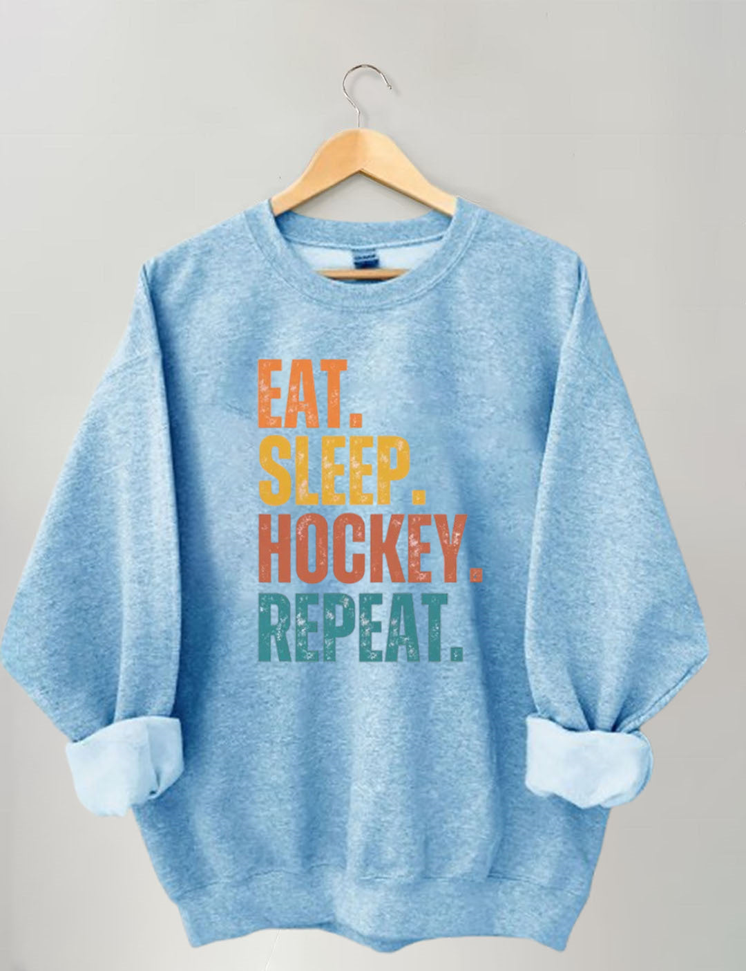 Eat Sleep Hockey Repeat Sweatshirt