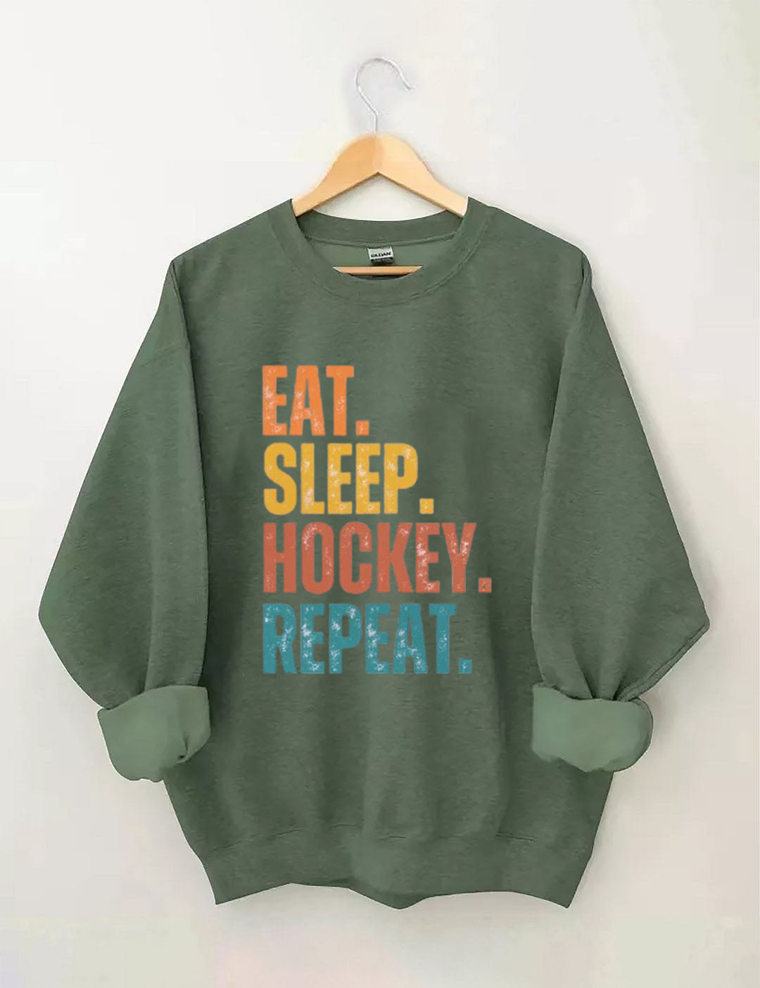 Eat Sleep Hockey Repeat Sweatshirt