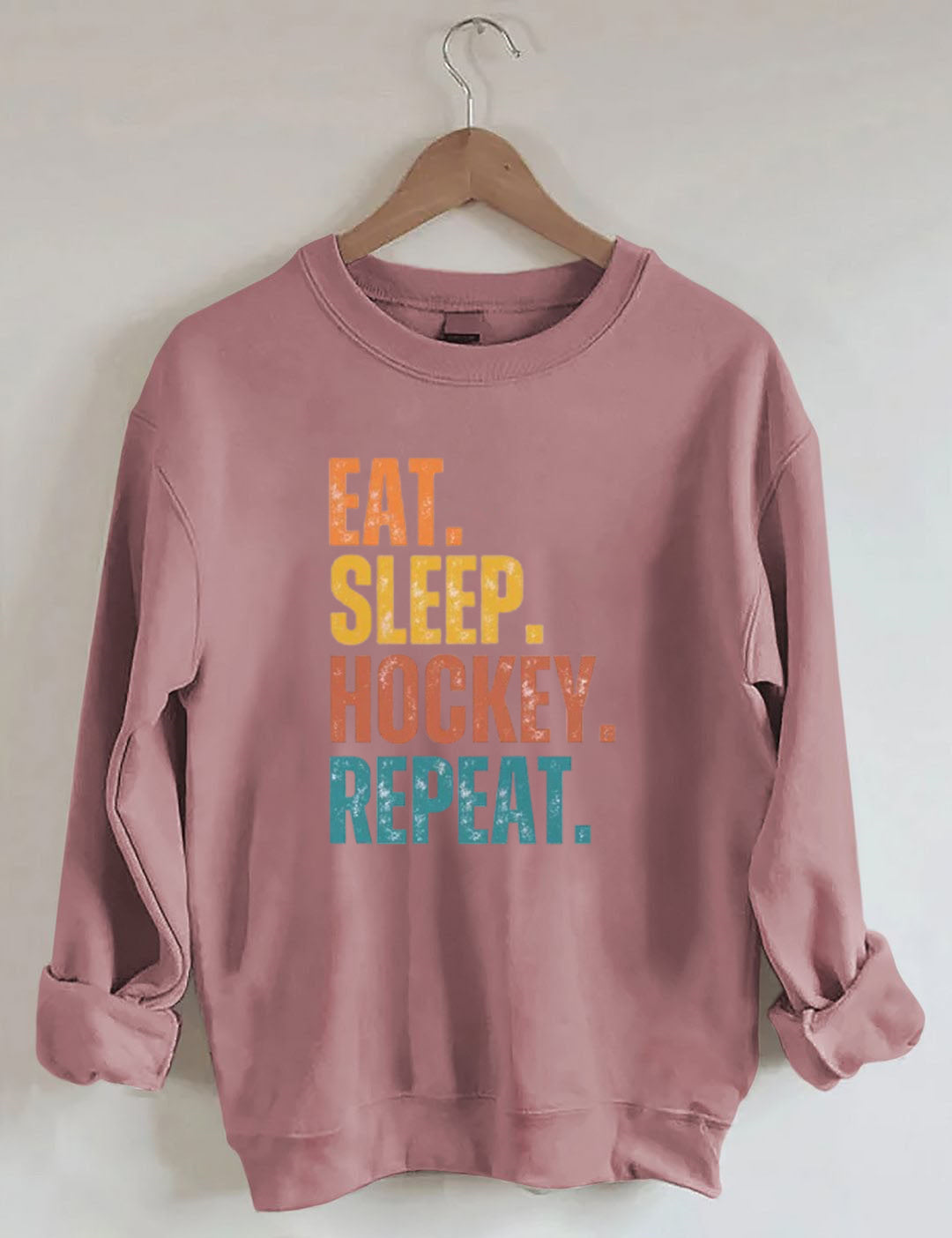 Eat Sleep Hockey Repeat Sweatshirt