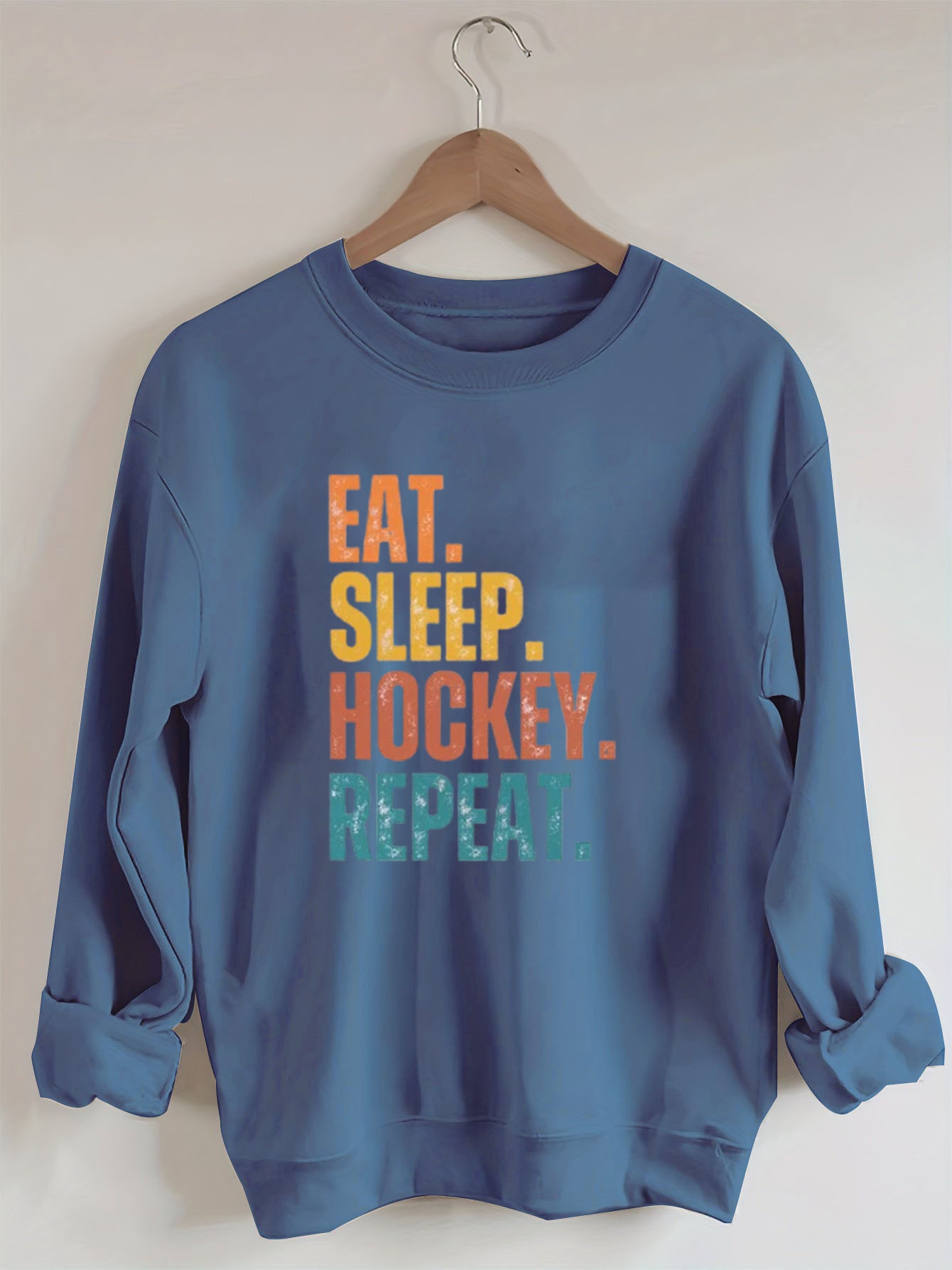 Eat Sleep Hockey Repeat Sweatshirt