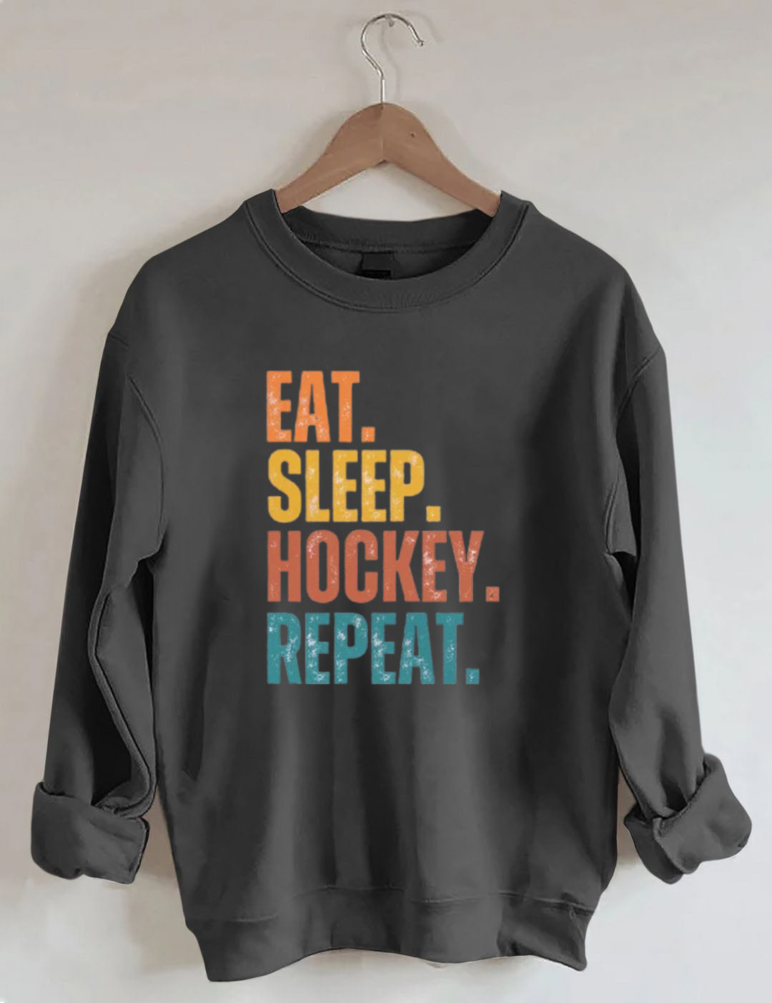 Eat Sleep Hockey Repeat Sweatshirt