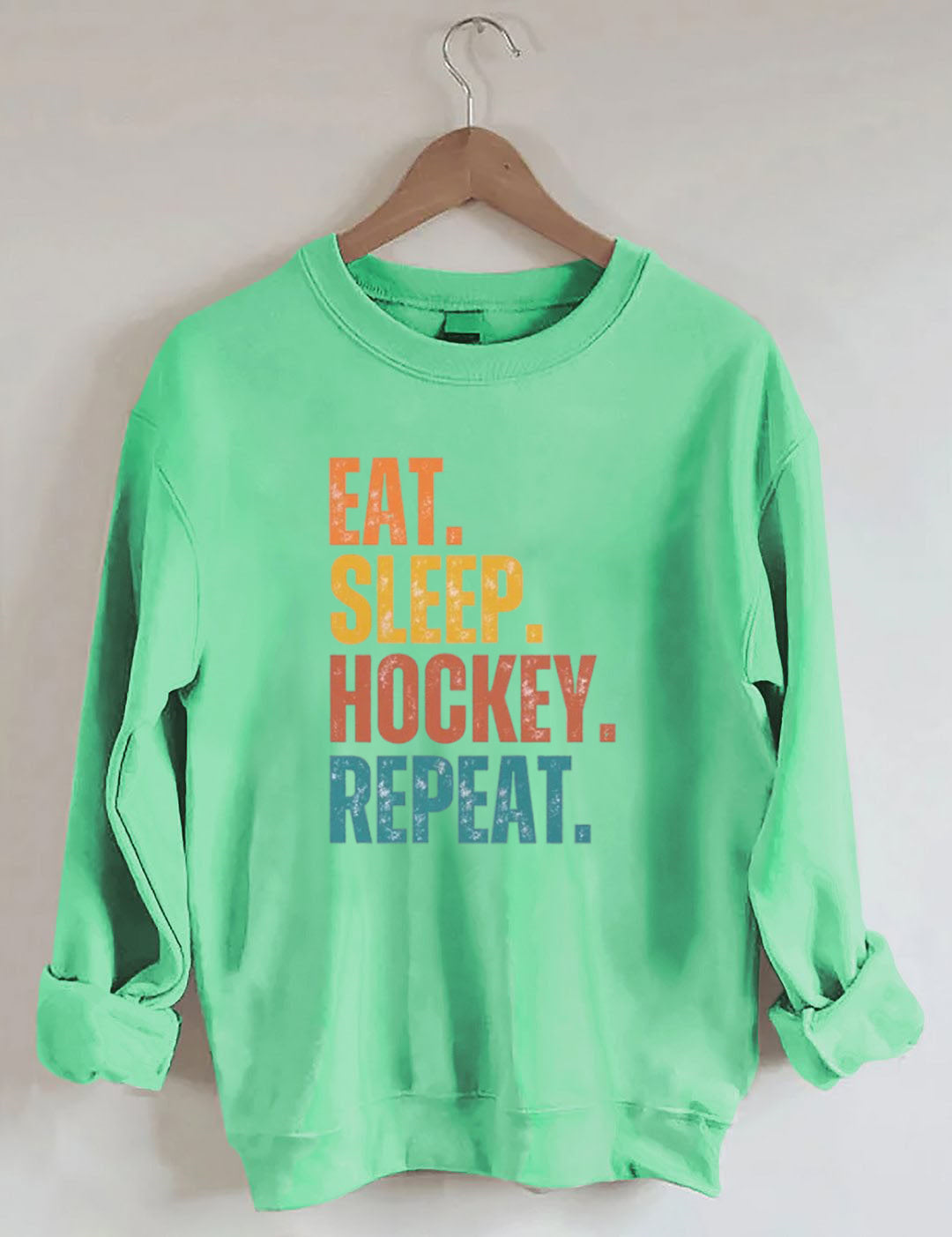 Eat Sleep Hockey Repeat Sweatshirt