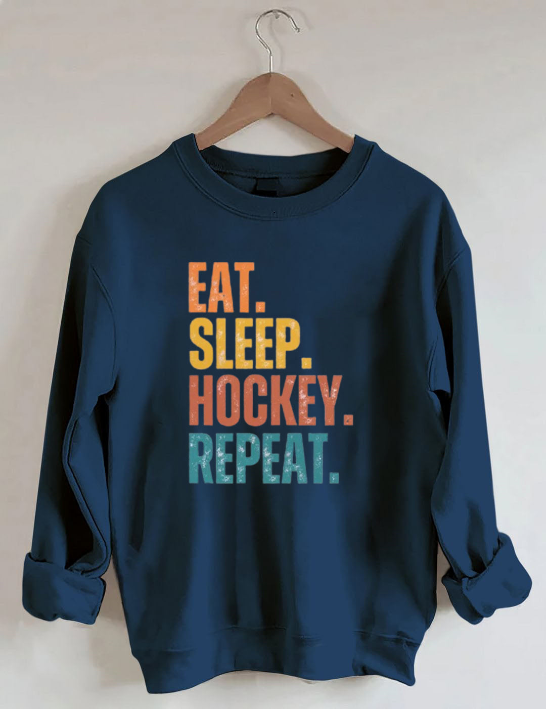 Eat Sleep Hockey Repeat Sweatshirt