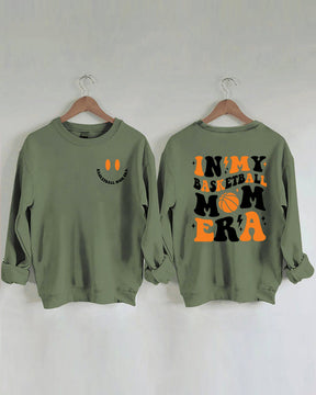 In My Basketball Mom Era Graphic Sweatshirt