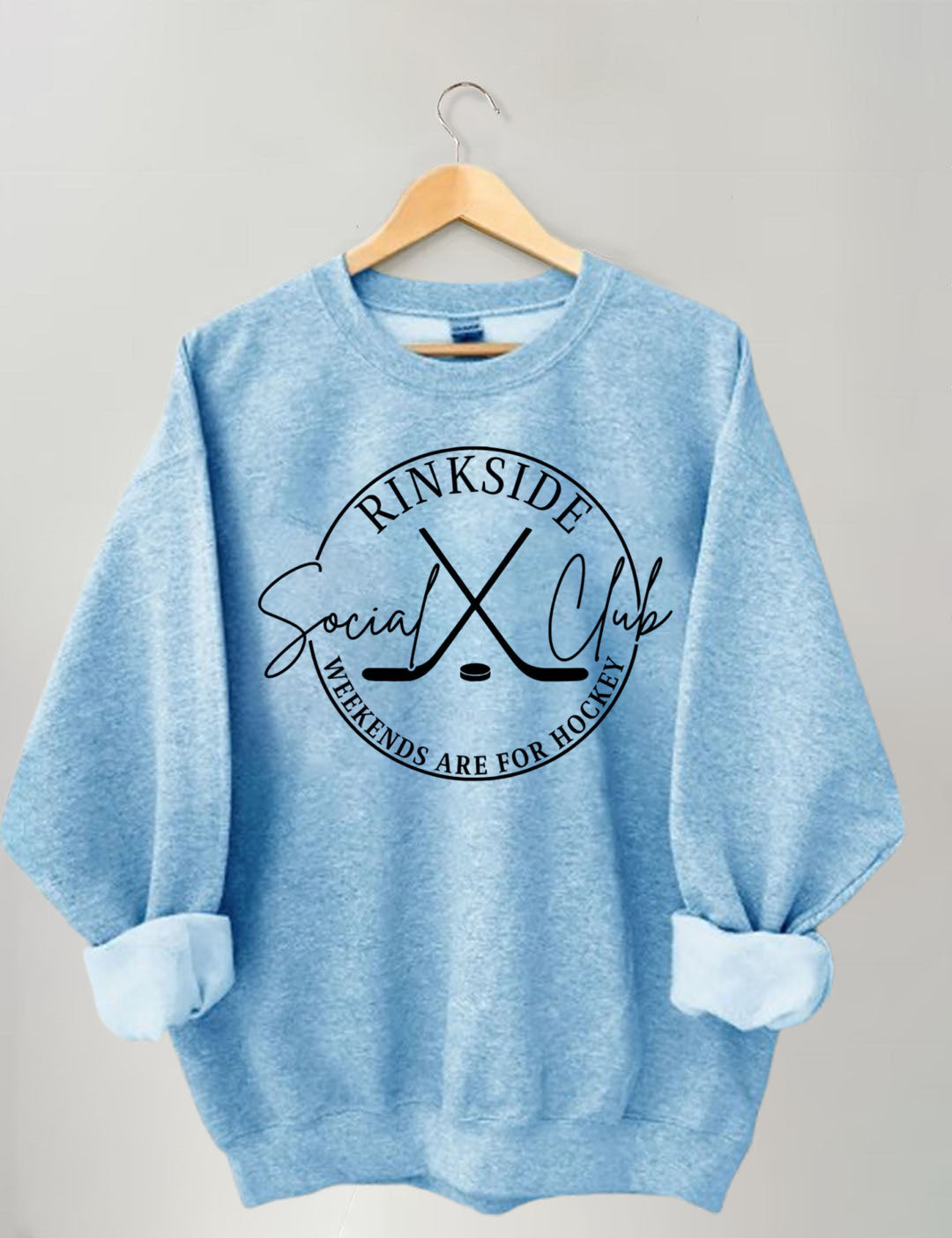 Rinkside Social Club Hockey Season Sweatshirt